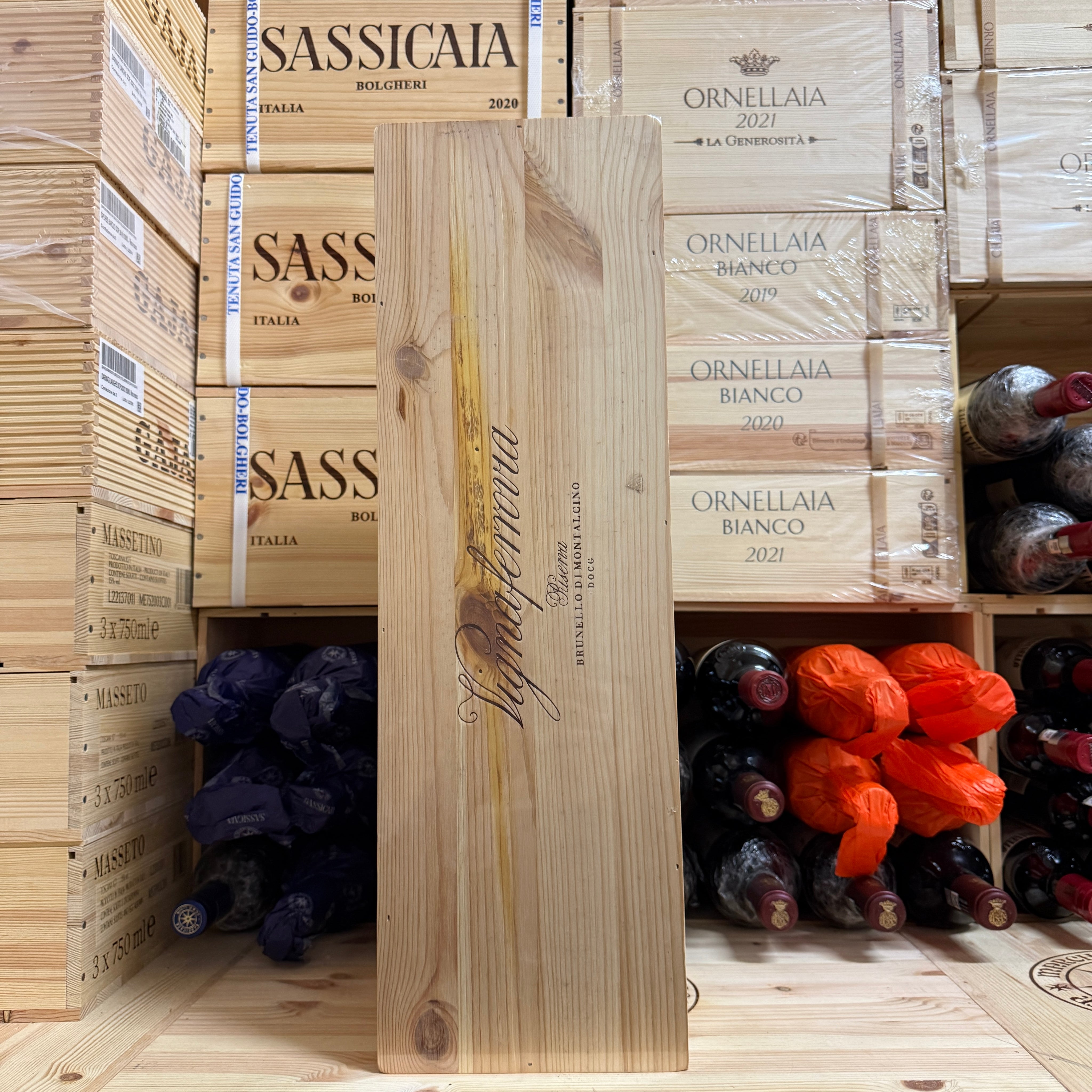 Brunello di Montalcino Riserva Pian delle Vigne Vignaferrovia 2015 McKenzie 5 Litri Marchesi Antinori - in Cassa Legno