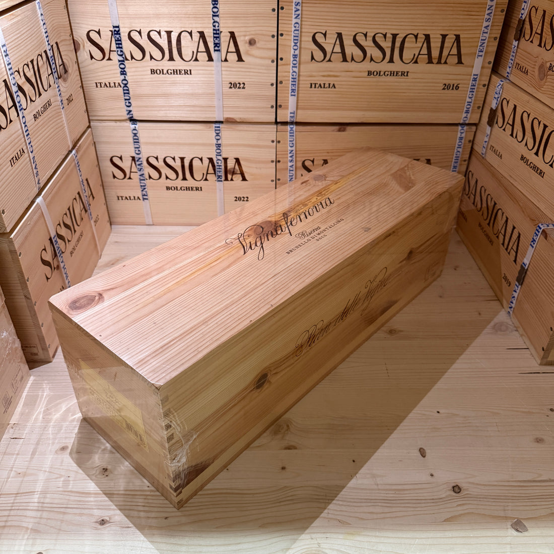 Brunello di Montalcino Riserva Pian delle Vigne Vignaferrovia 2015 McKenzie 5 Litri Marchesi Antinori - in Cassa Legno