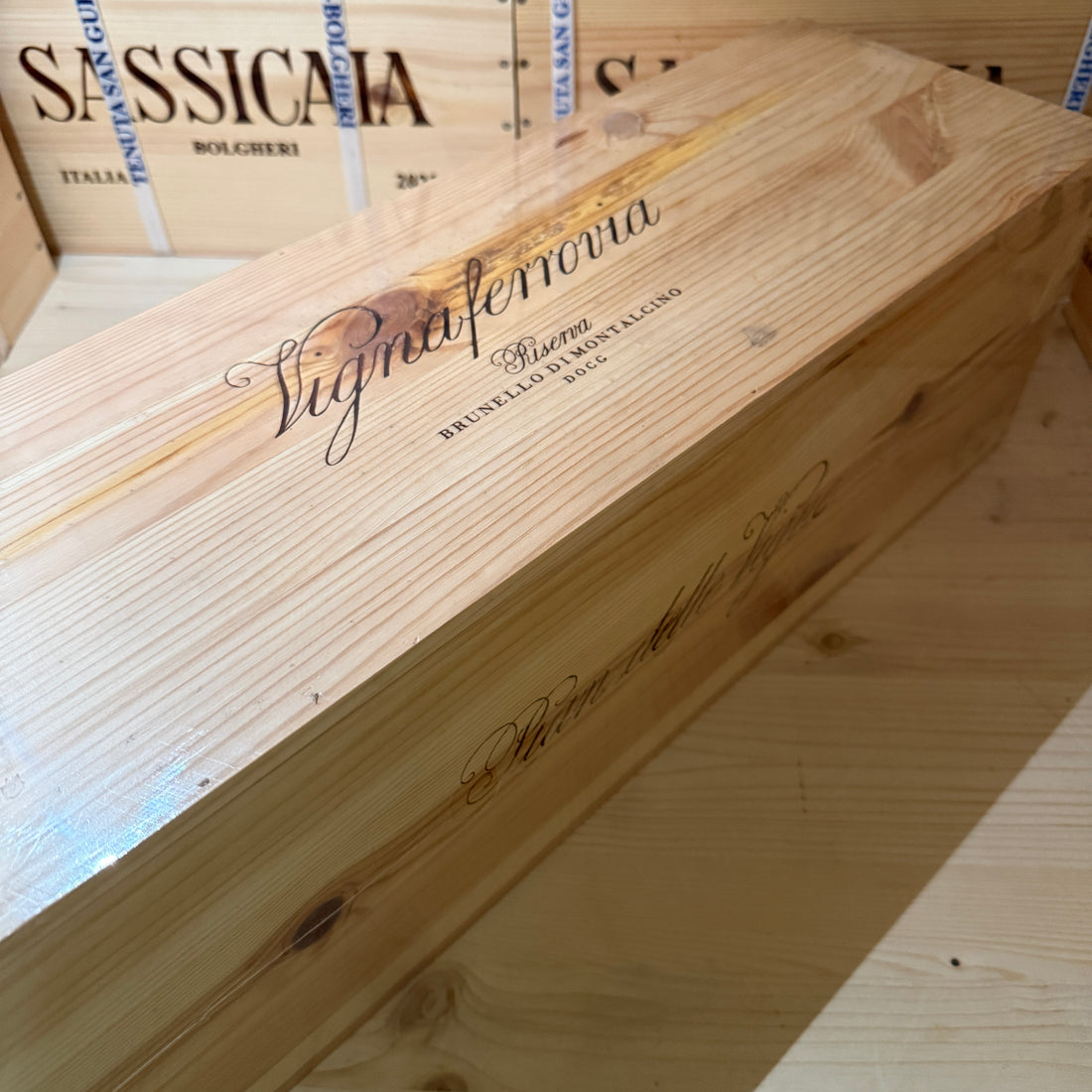 Brunello di Montalcino Riserva Pian delle Vigne Vignaferrovia 2015 McKenzie 5 Litri Marchesi Antinori - in Cassa Legno