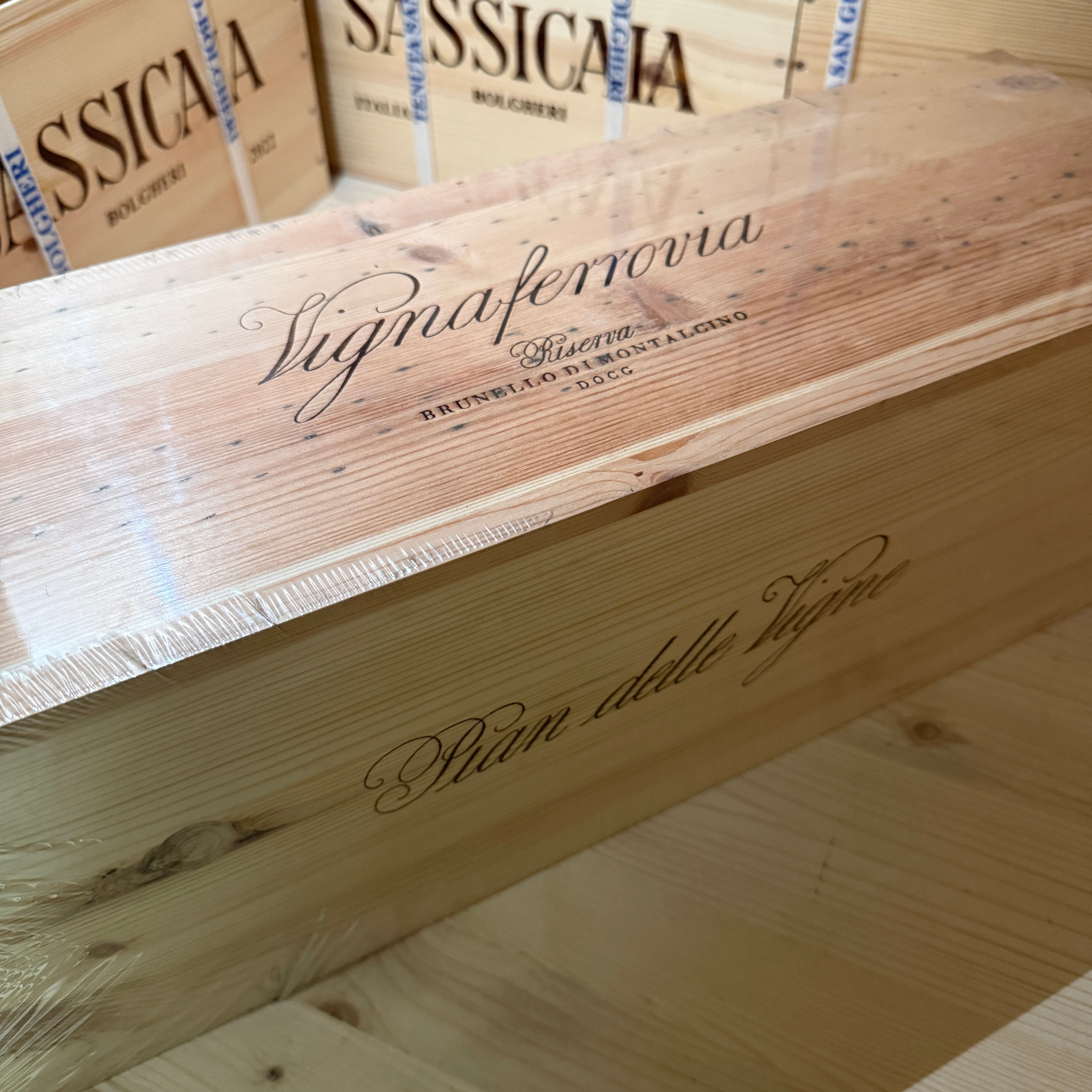 Brunello di Montalcino Riserva Pian delle Vigne Vignaferrovia 2016 McKenzie 5 Litri Marchesi Antinori - in Cassa Legno