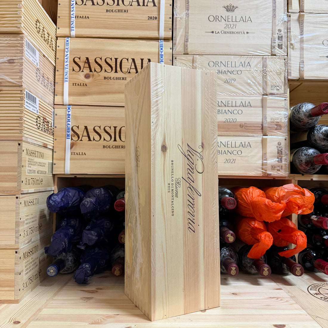 Brunello di Montalcino Riserva Pian delle Vigne Vignaferrovia 2019 Jeroboam Marchesi Antinori - in Cassa Legno