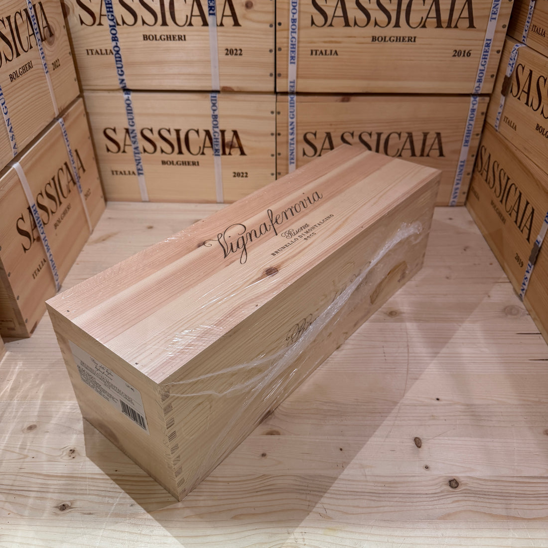Brunello di Montalcino Riserva Pian delle Vigne Vignaferrovia 2019 Jeroboam Marchesi Antinori - in Cassa Legno