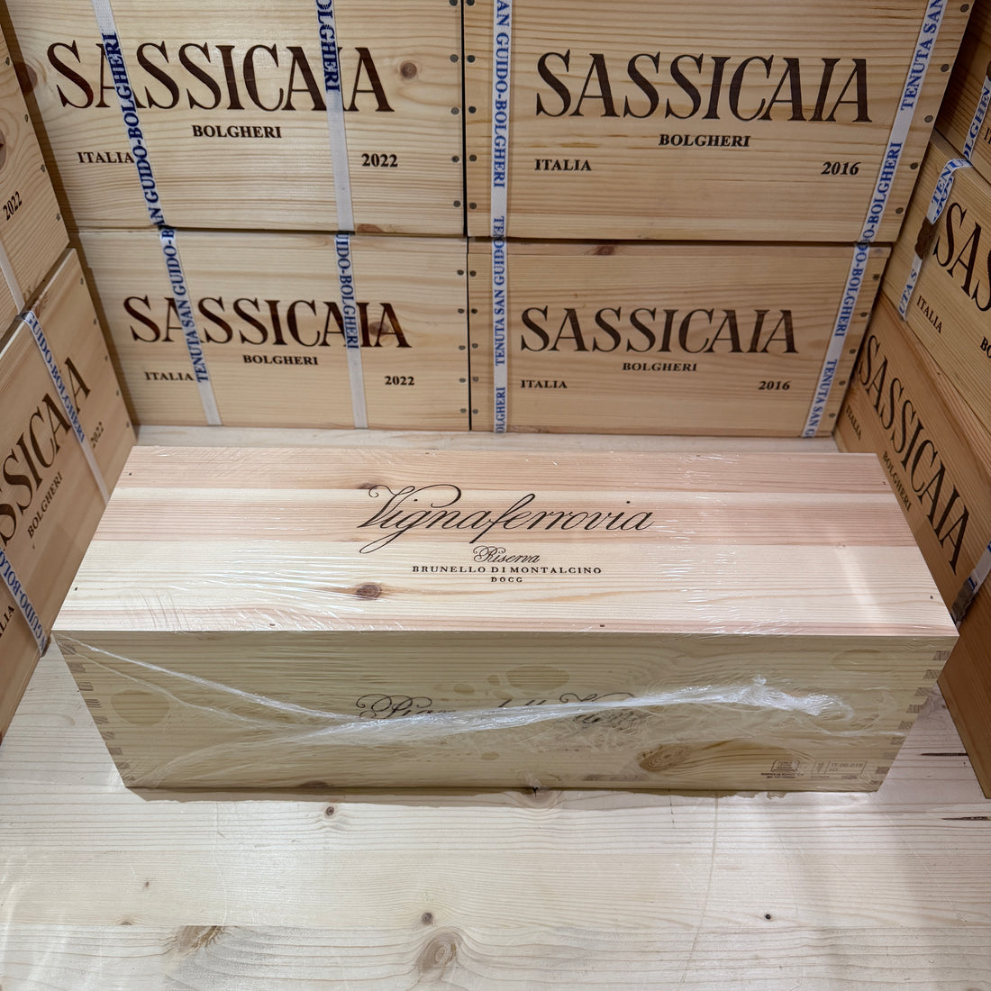Brunello di Montalcino Riserva Pian delle Vigne Vignaferrovia 2019 Jeroboam Marchesi Antinori - in Cassa Legno