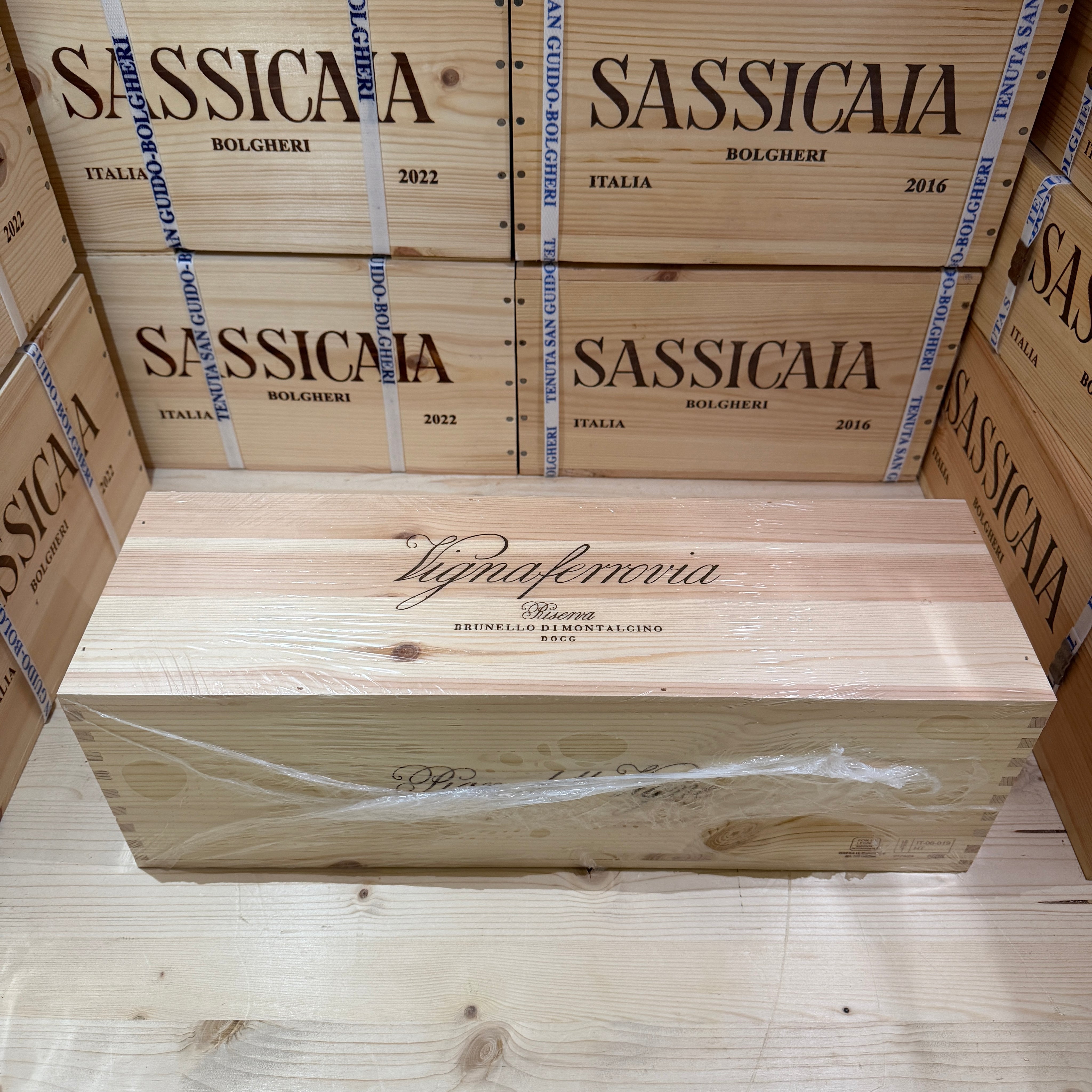 Brunello di Montalcino Riserva Pian delle Vigne Vignaferrovia 2019 Jeroboam Marchesi Antinori - in Cassa Legno