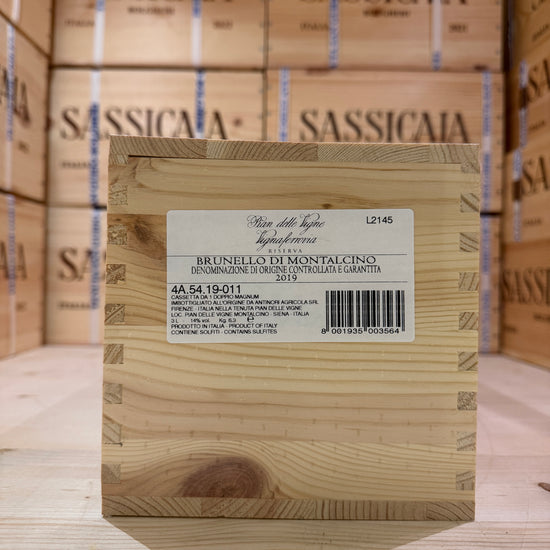 Brunello di Montalcino Riserva Pian delle Vigne Vignaferrovia 2019 Jeroboam Marchesi Antinori - in Cassa Legno