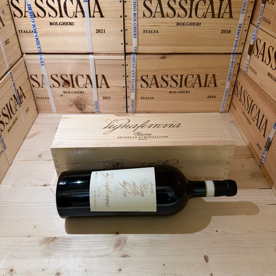 Brunello di Montalcino Riserva Pian delle Vigne Vignaferrovia 2019 Magnum Marchesi Antinori - in Cassa Legno