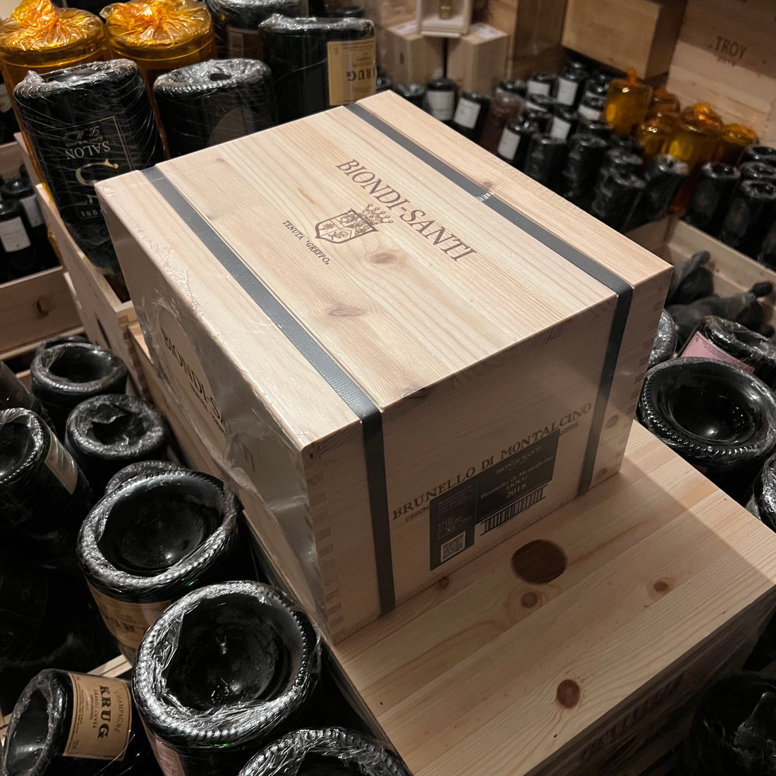 Brunello di Montalcino Tenuta Greppo 2018 Biondi Santi - Cassa Legno 6 Bottiglie