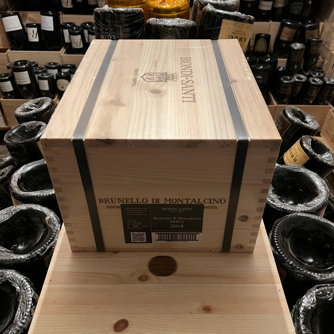 Brunello di Montalcino Tenuta Greppo 2018 Biondi Santi - Cassa Legno 6 Bottiglie