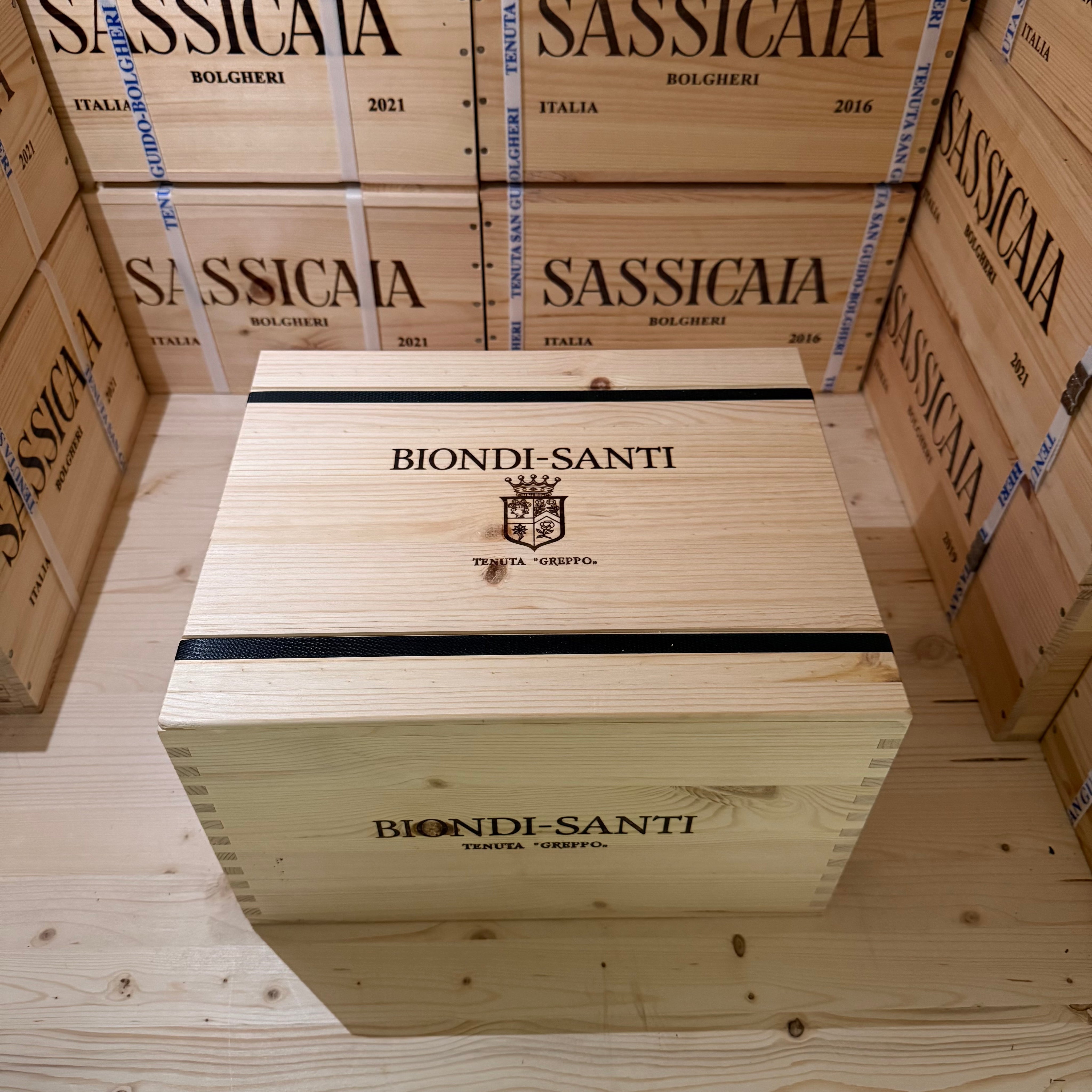 Brunello di Montalcino Tenuta Greppo 2019 Biondi Santi - Cassa Legno 6 Bottiglie
