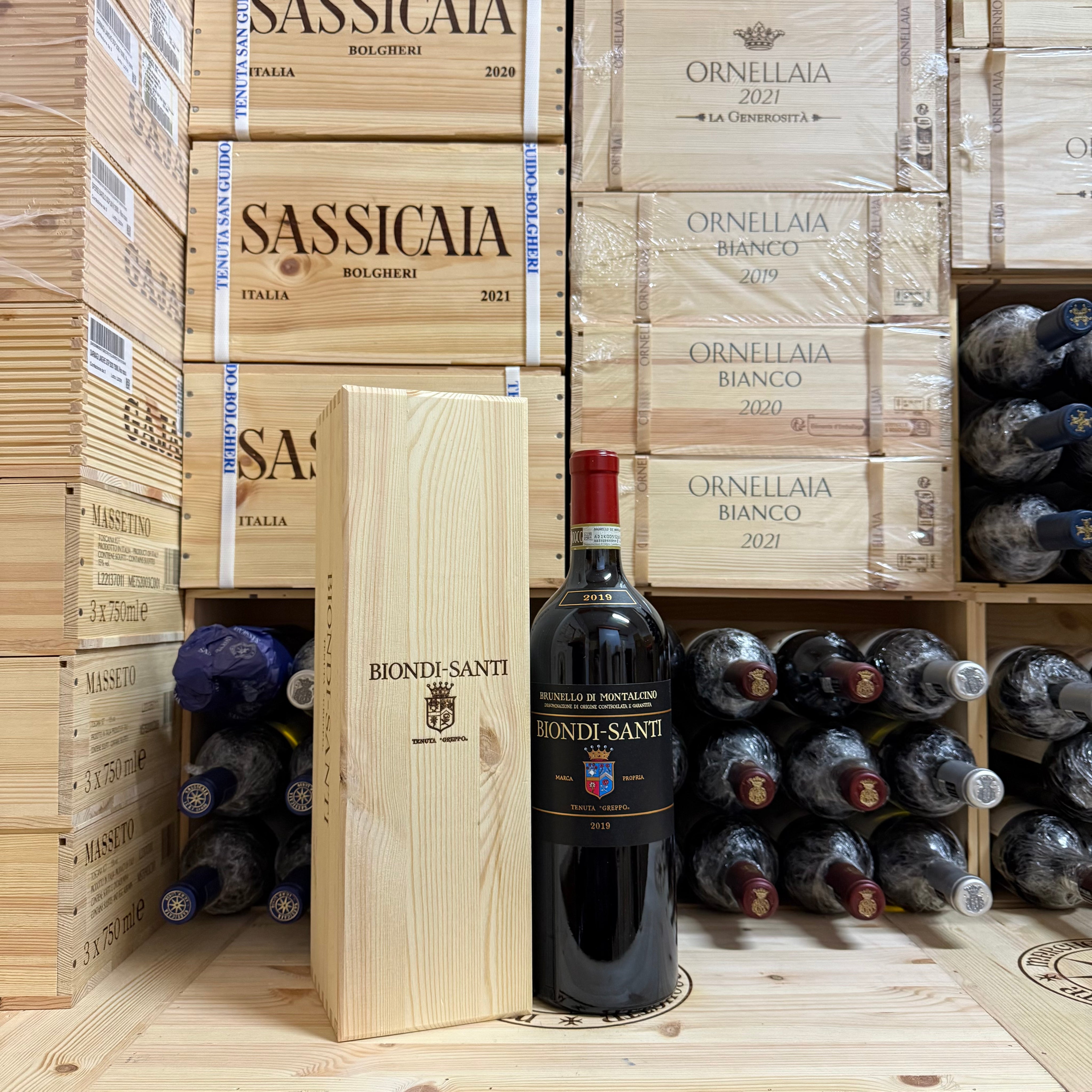 Brunello di Montalcino Tenuta Greppo 2019 Magnum Biondi Santi - in Cassa Legno