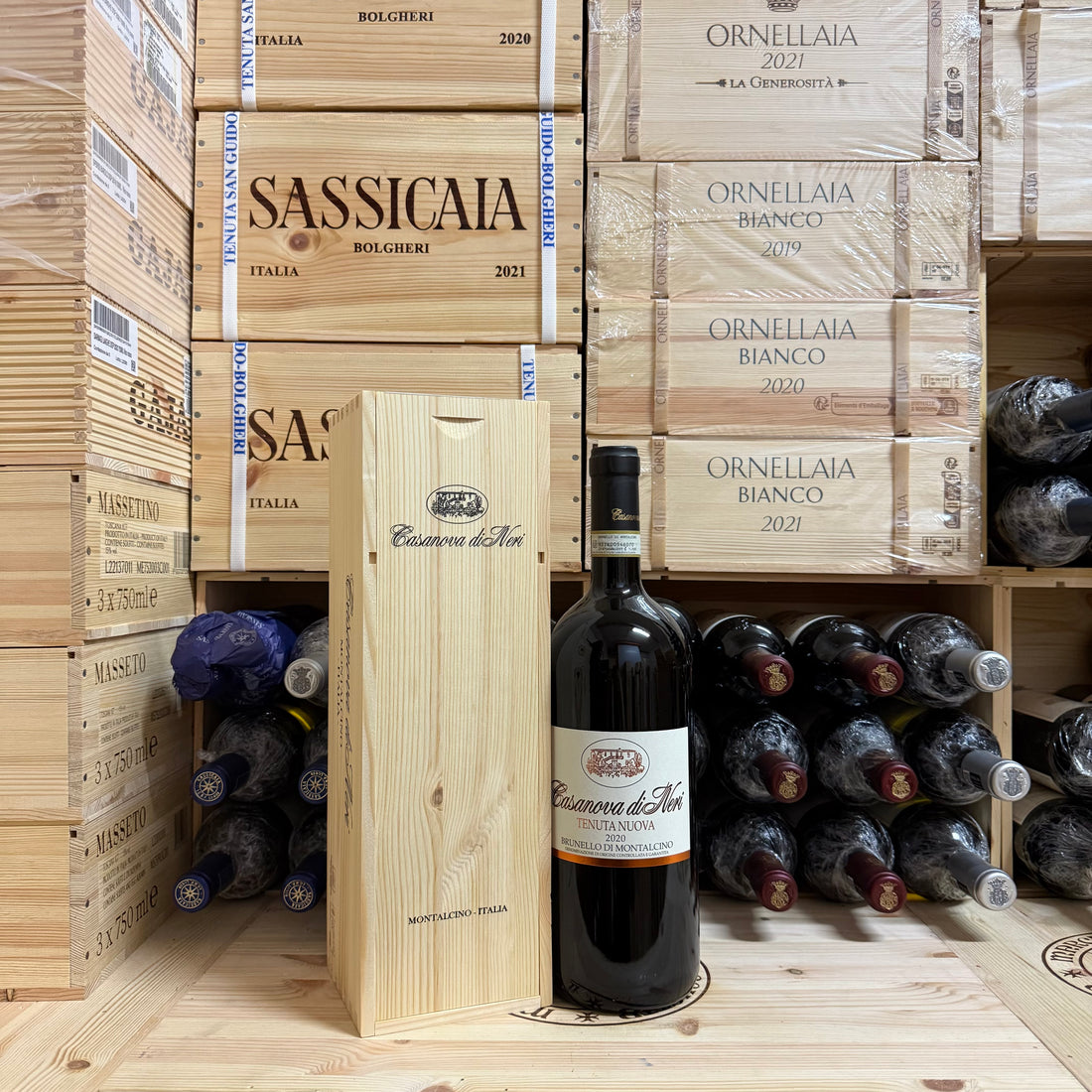 Brunello di Montalcino Tenuta Nuova 2020 Magnum Casanova di Neri - in Cassa Legno