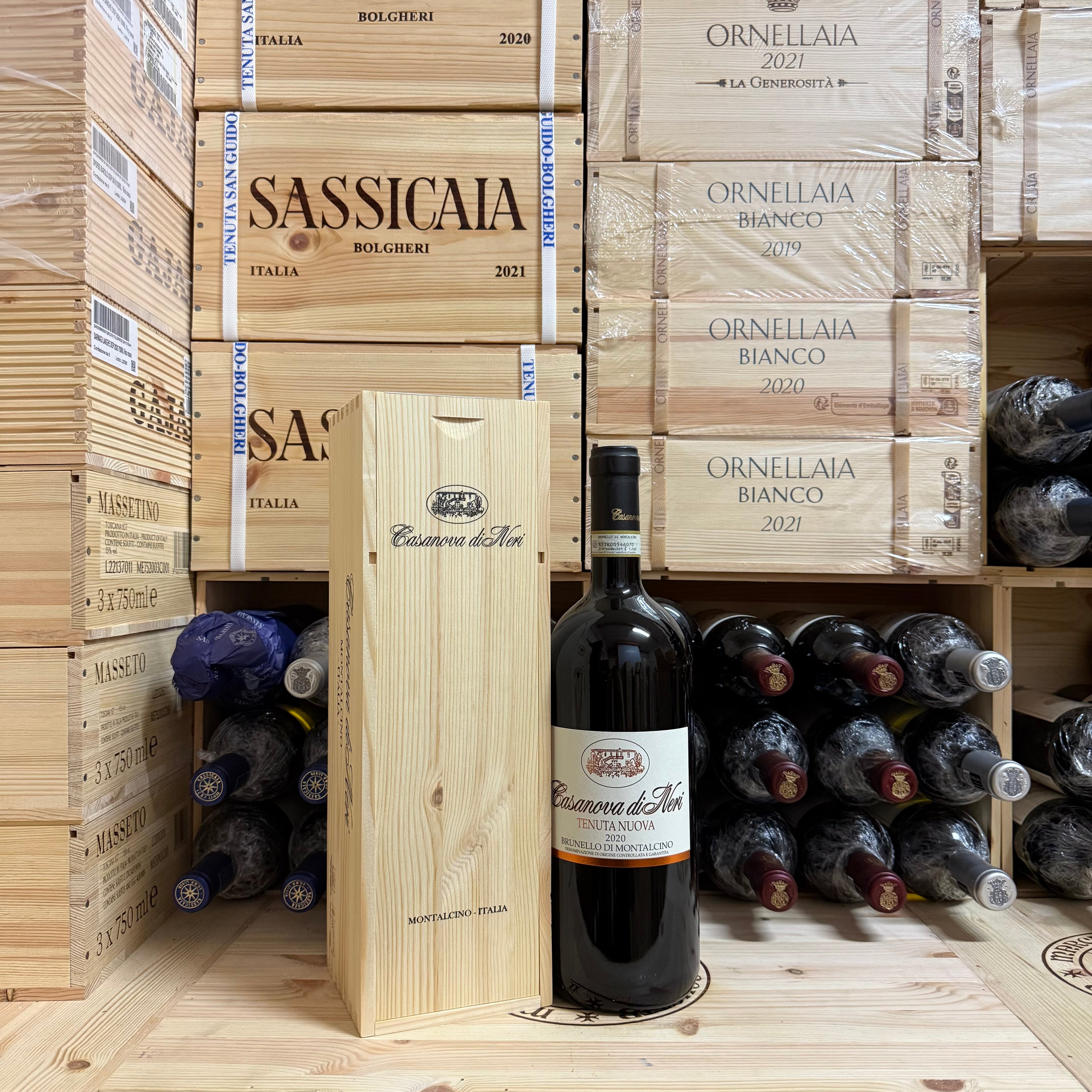 Brunello di Montalcino Tenuta Nuova 2020 Magnum Casanova di Neri - in Cassa Legno