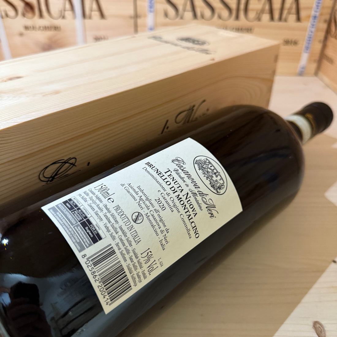Brunello di Montalcino Tenuta Nuova 2020 Magnum Casanova di Neri - in Cassa Legno