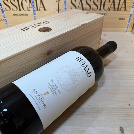 Buiano 2021 Magnum Chianti Classico Gran Selezione Castellina Marchesi Antinori - in Cassa Legno