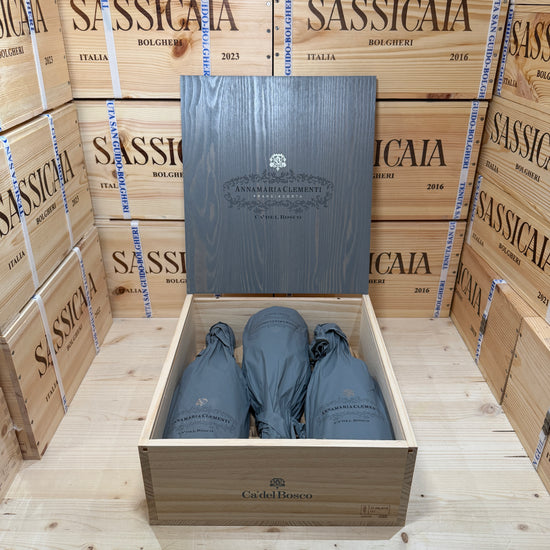 Ca Del Bosco Annamaria Clementi 2017 Franciacorta DOCG - Cassa Legno 3 Bottiglie