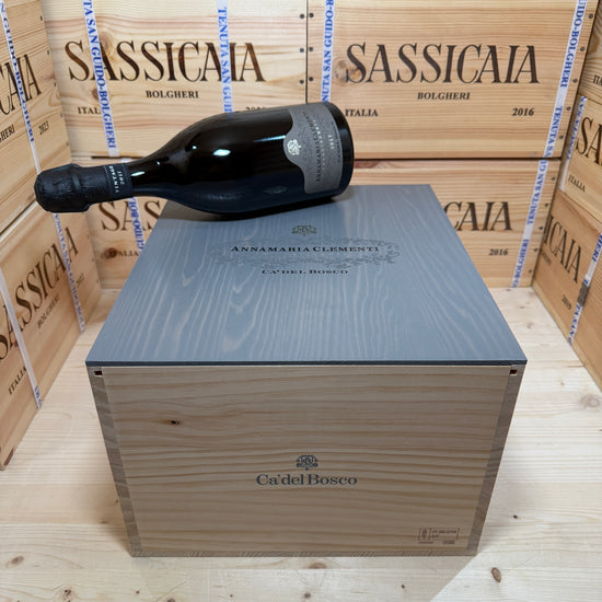 Ca Del Bosco Annamaria Clementi 2017 Franciacorta DOCG - Cassa Legno 6 Bottiglie