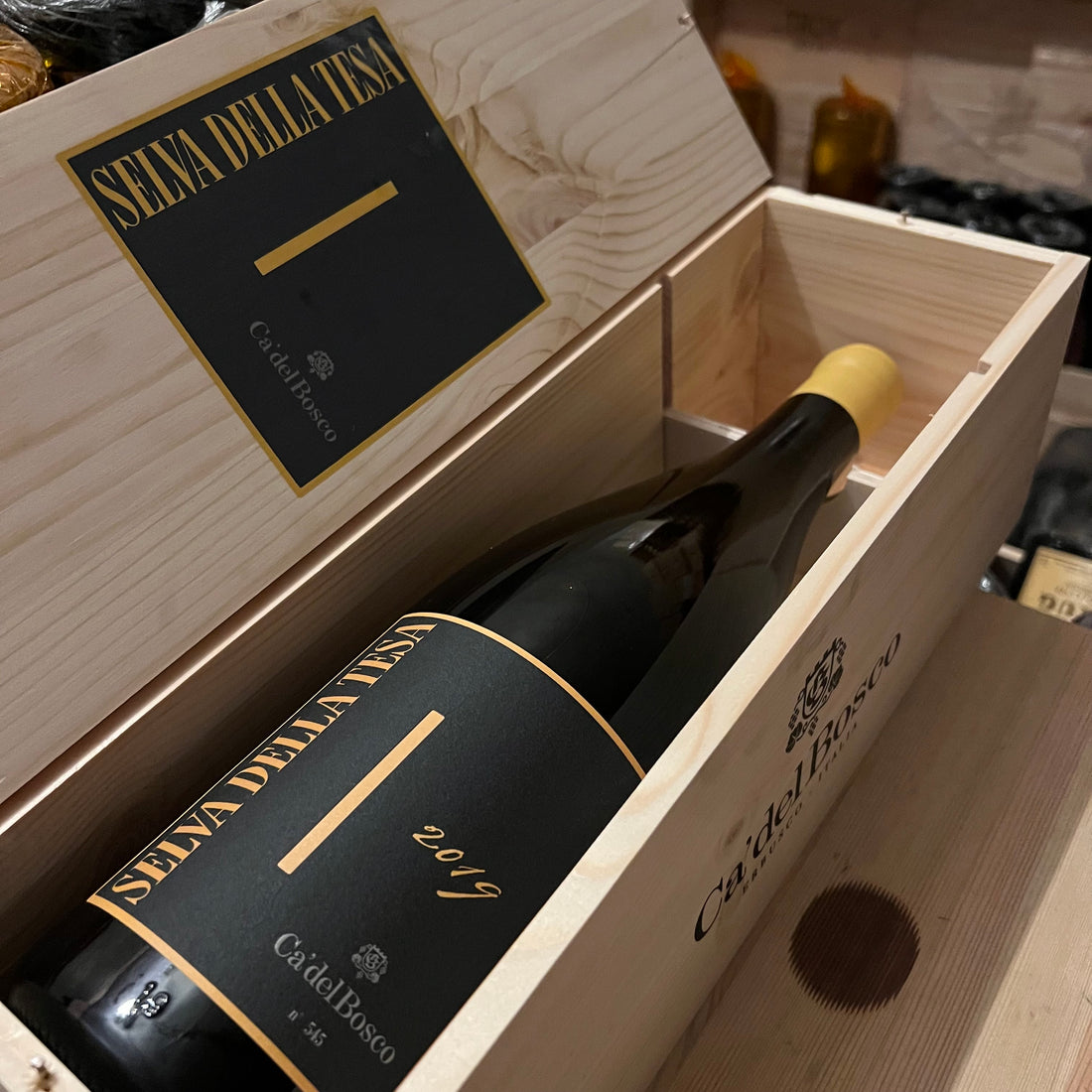 Ca Del Bosco Chardonnay Selva della Tesa 2019 Magnum - in Cassa Legno