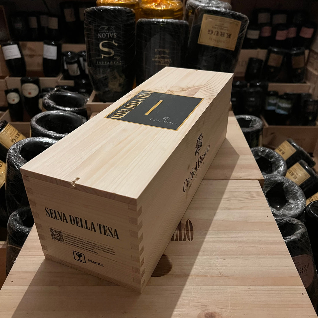 Ca Del Bosco Chardonnay Selva della Tesa 2019 Magnum - in Cassa Legno