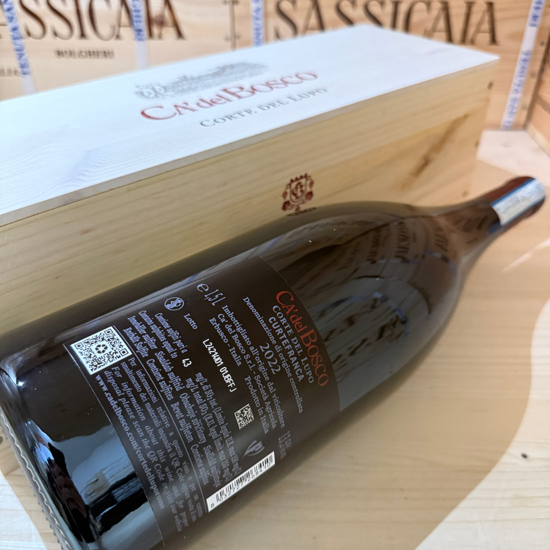Ca Del Bosco Corte del Lupo Rosso 2022 Magnum - in Cassa Legno