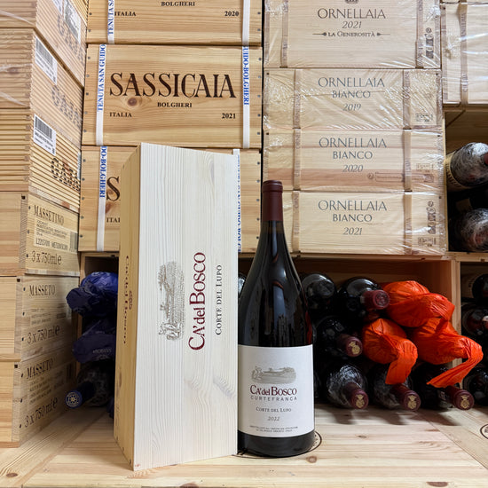 Ca Del Bosco Corte del Lupo Rosso 2022 Magnum - in Cassa Legno