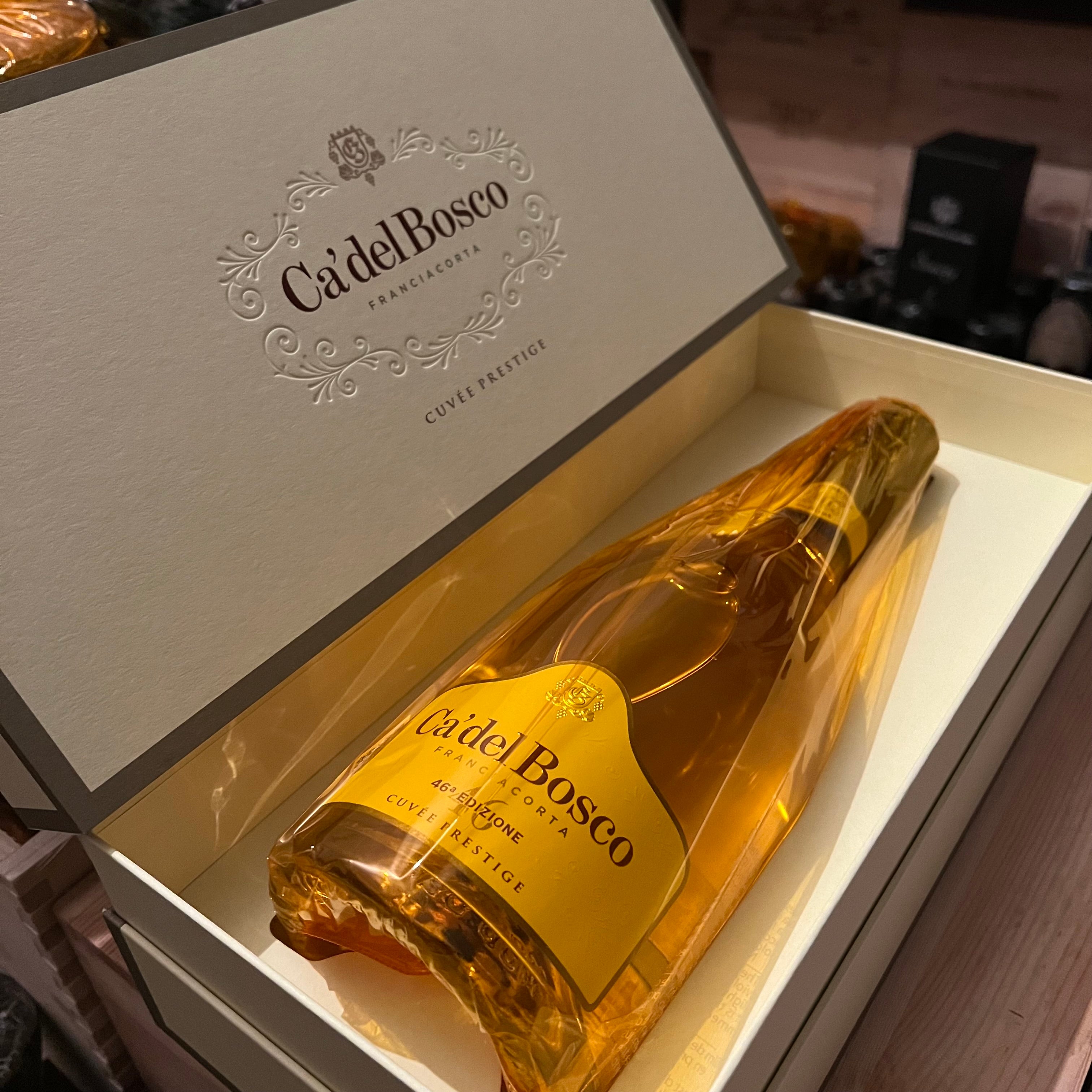 Ca Del Bosco Cuvee Prestige Edizione 46 in Cofanetto