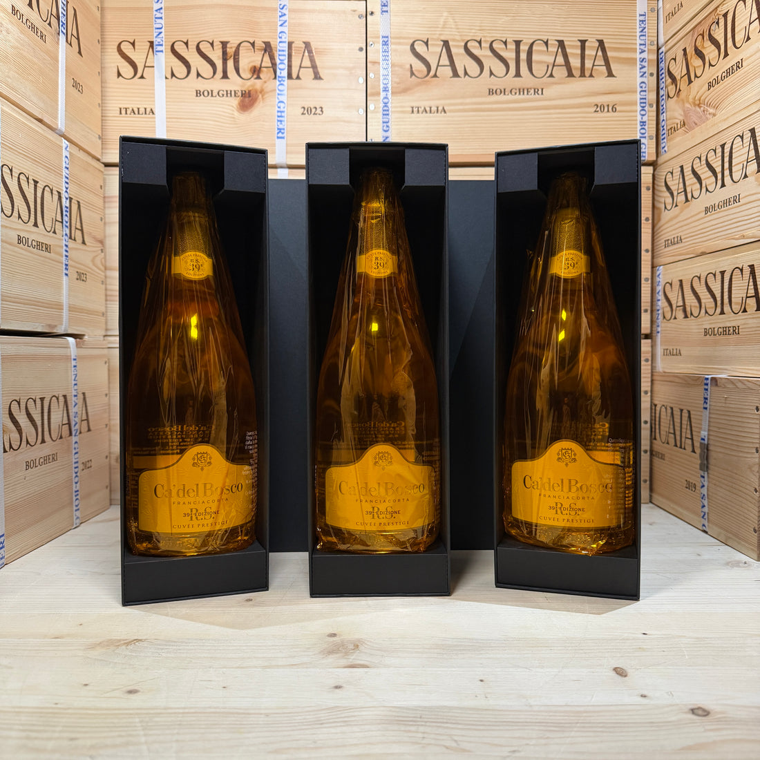 Ca Del Bosco Cuvee Prestige R.S. Edizione 39 - Cofanetto 3 Bottiglie