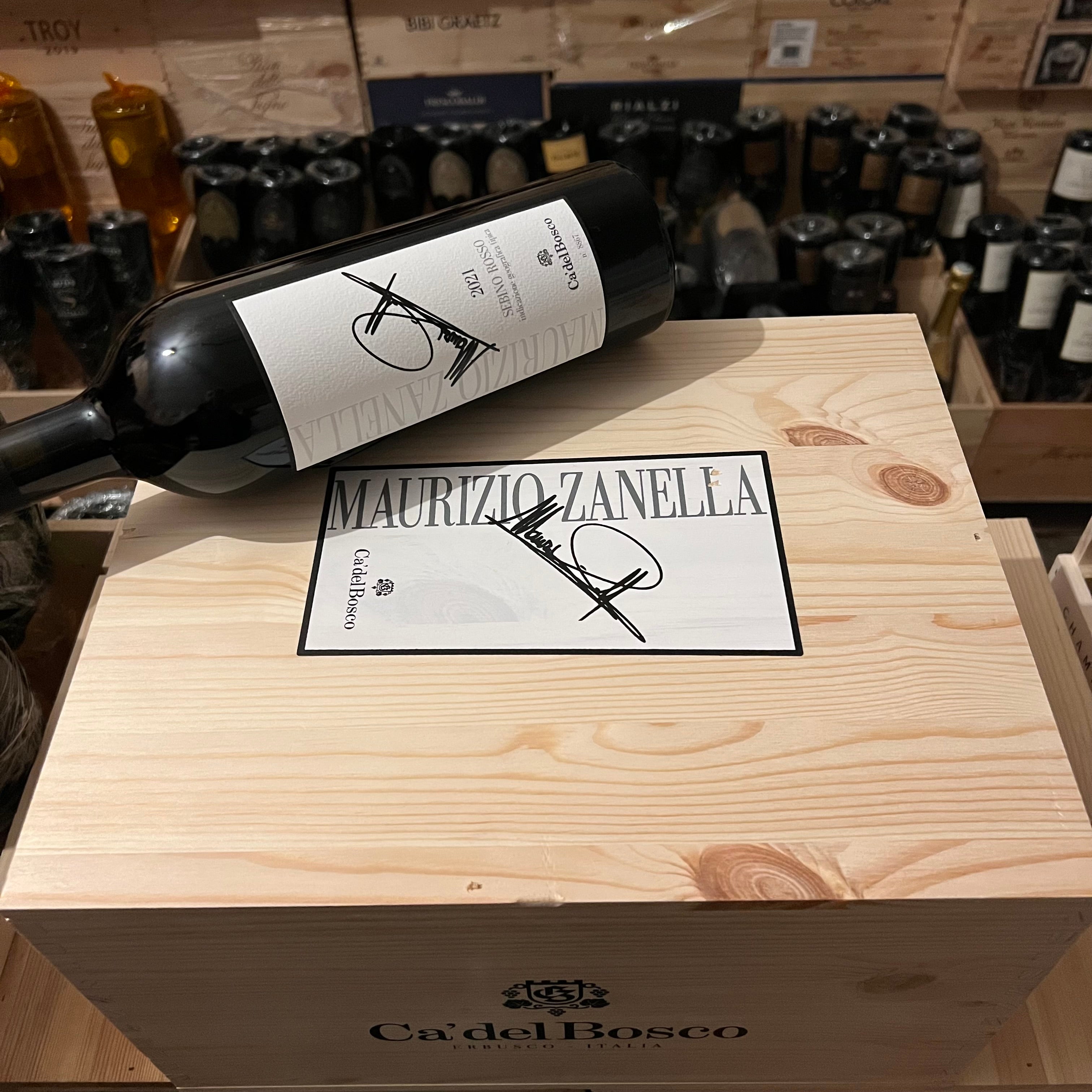 Ca Del Bosco Maurizio Zanella 2021 Sebino Rosso IGT - Cassa Legno 6 Bottiglie