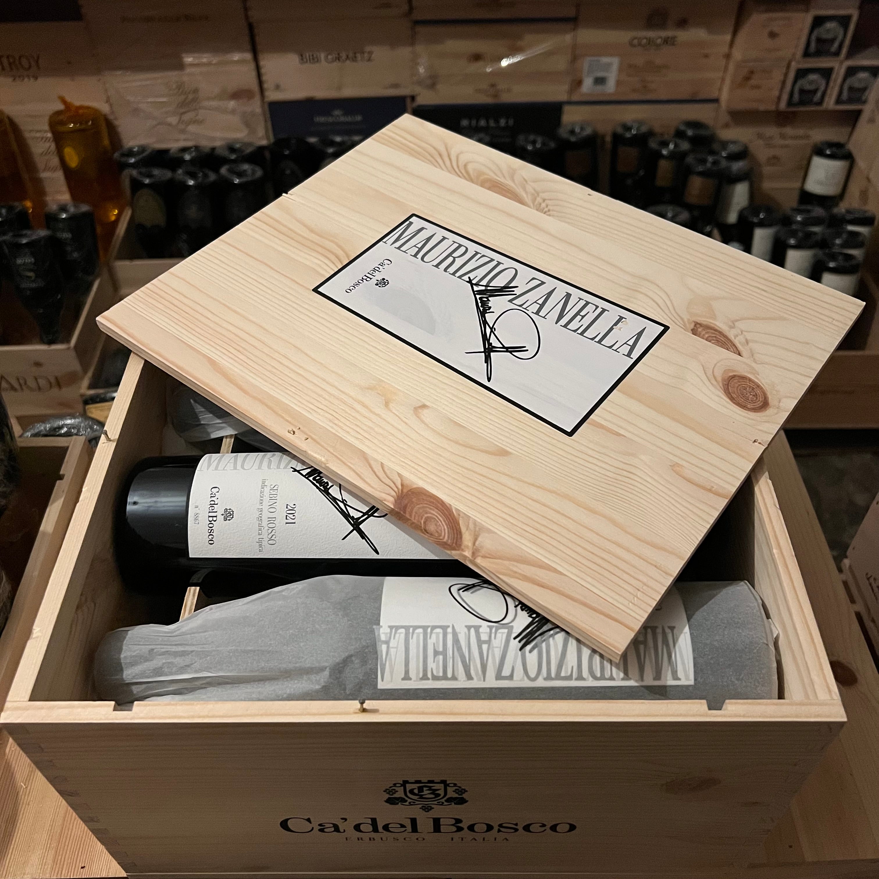 Ca Del Bosco Maurizio Zanella 2021 Sebino Rosso IGT - Cassa Legno 6 Bottiglie