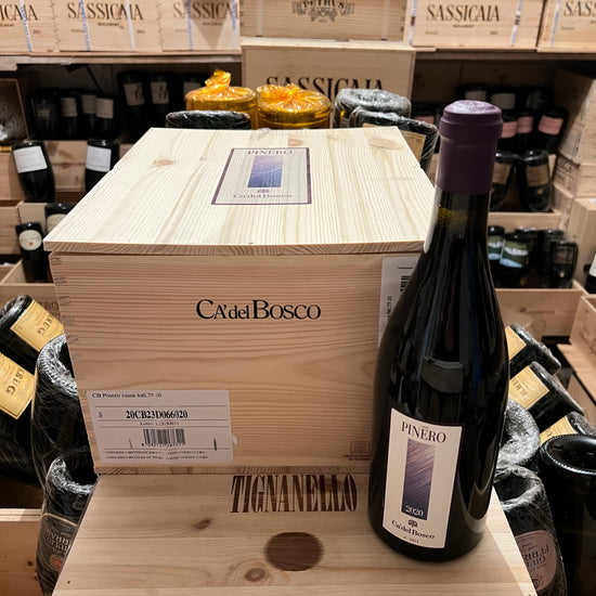 Ca Del Bosco Pinero 2020 Sebino Pinot Nero IGT - Cassa Legno 6 Bottiglie