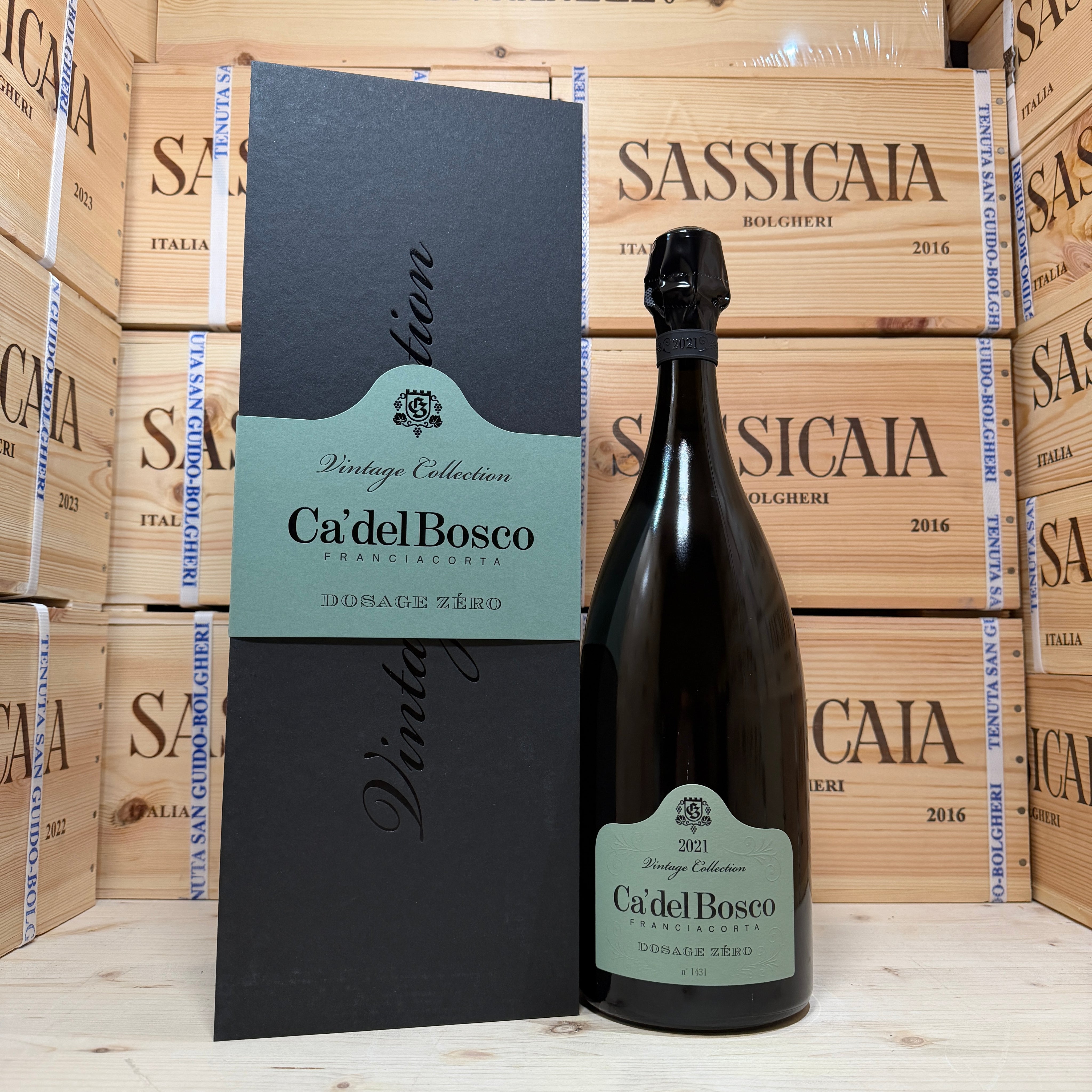 Ca Del Bosco Vintage Collection Dosage Zero 2021 Magnum Astucciato