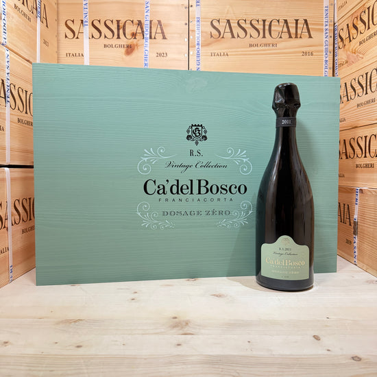 Ca Del Bosco Vintage Collection Dosage Zero RS 2011 - Cassa Legno 6 Bottiglie