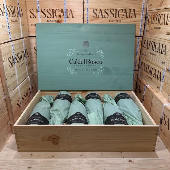 Ca Del Bosco Vintage Collection Dosage Zero RS 2011 - Cassa Legno 6 Bottiglie