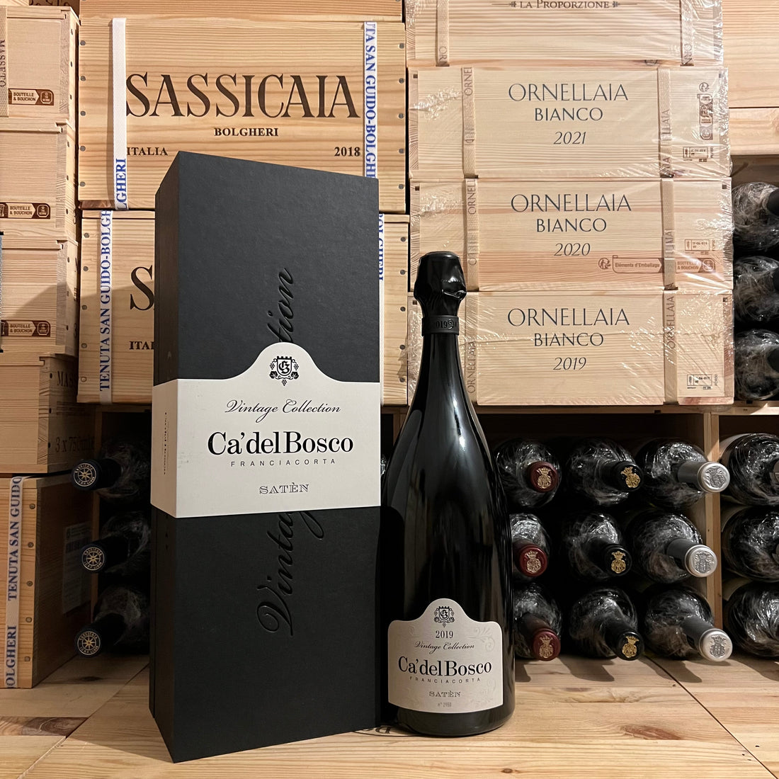 Ca Del Bosco Vintage Collection Satèn 2019 Magnum Astucciato