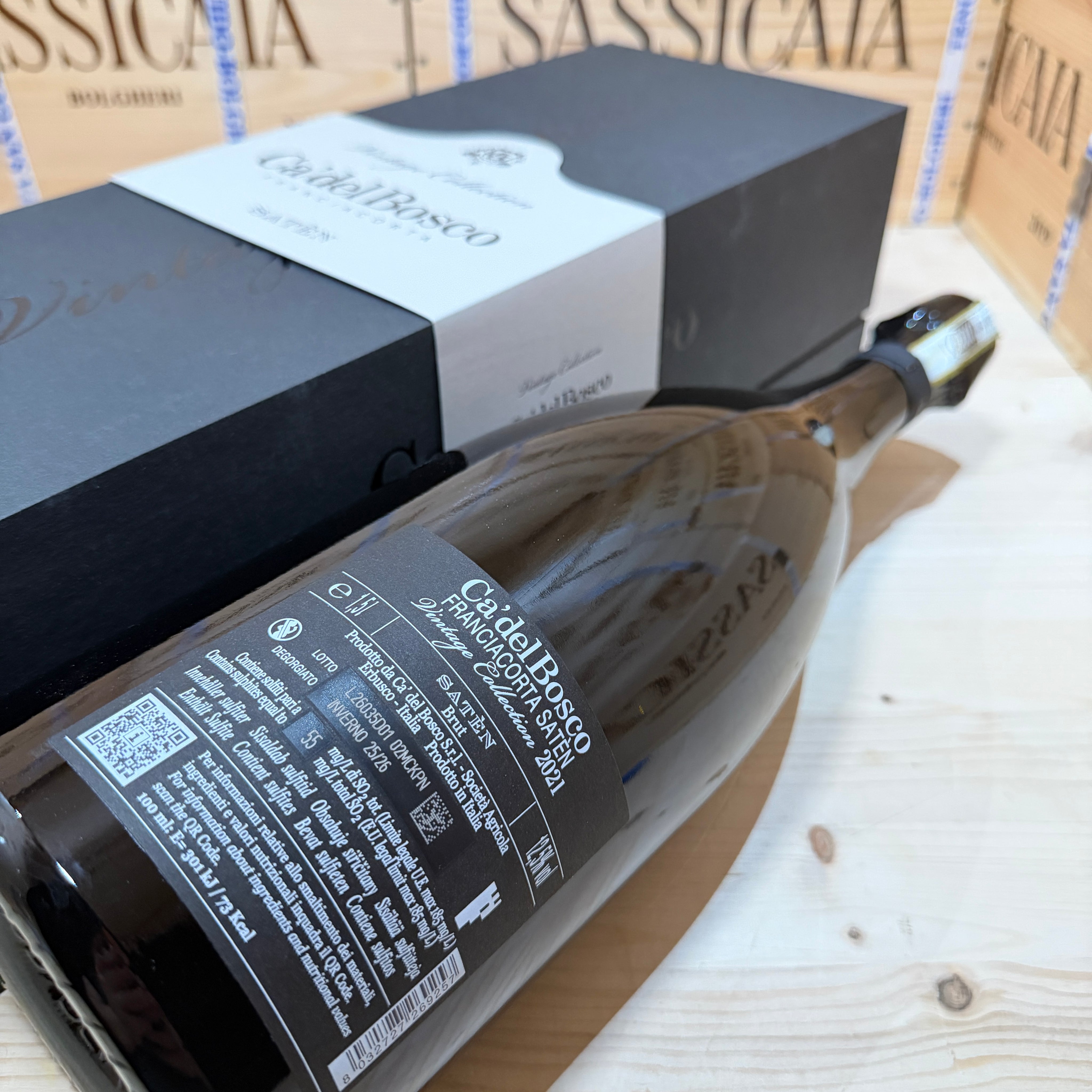 Ca Del Bosco Vintage Collection Satèn 2021 Magnum Astucciato