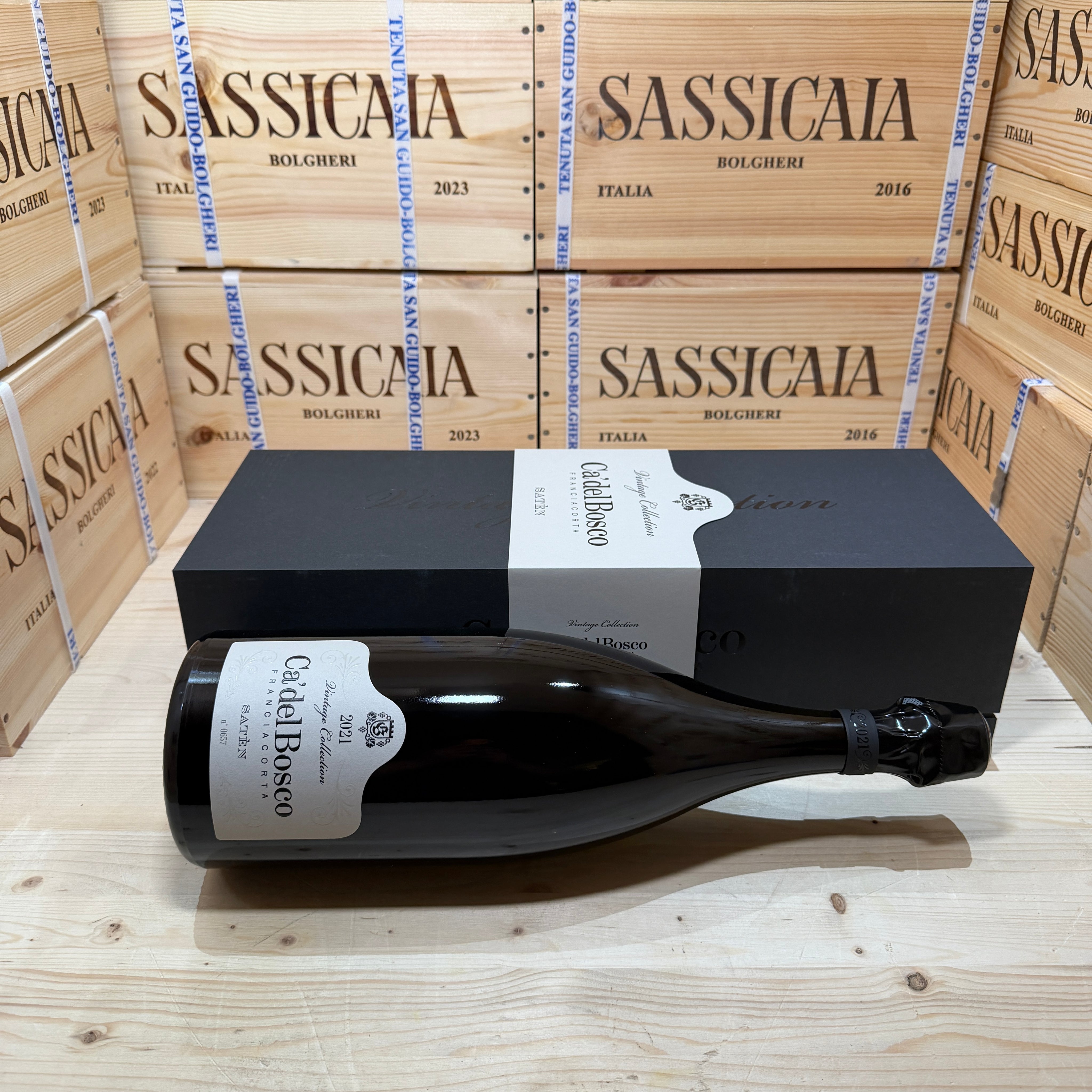 Ca Del Bosco Vintage Collection Satèn 2021 Magnum Astucciato