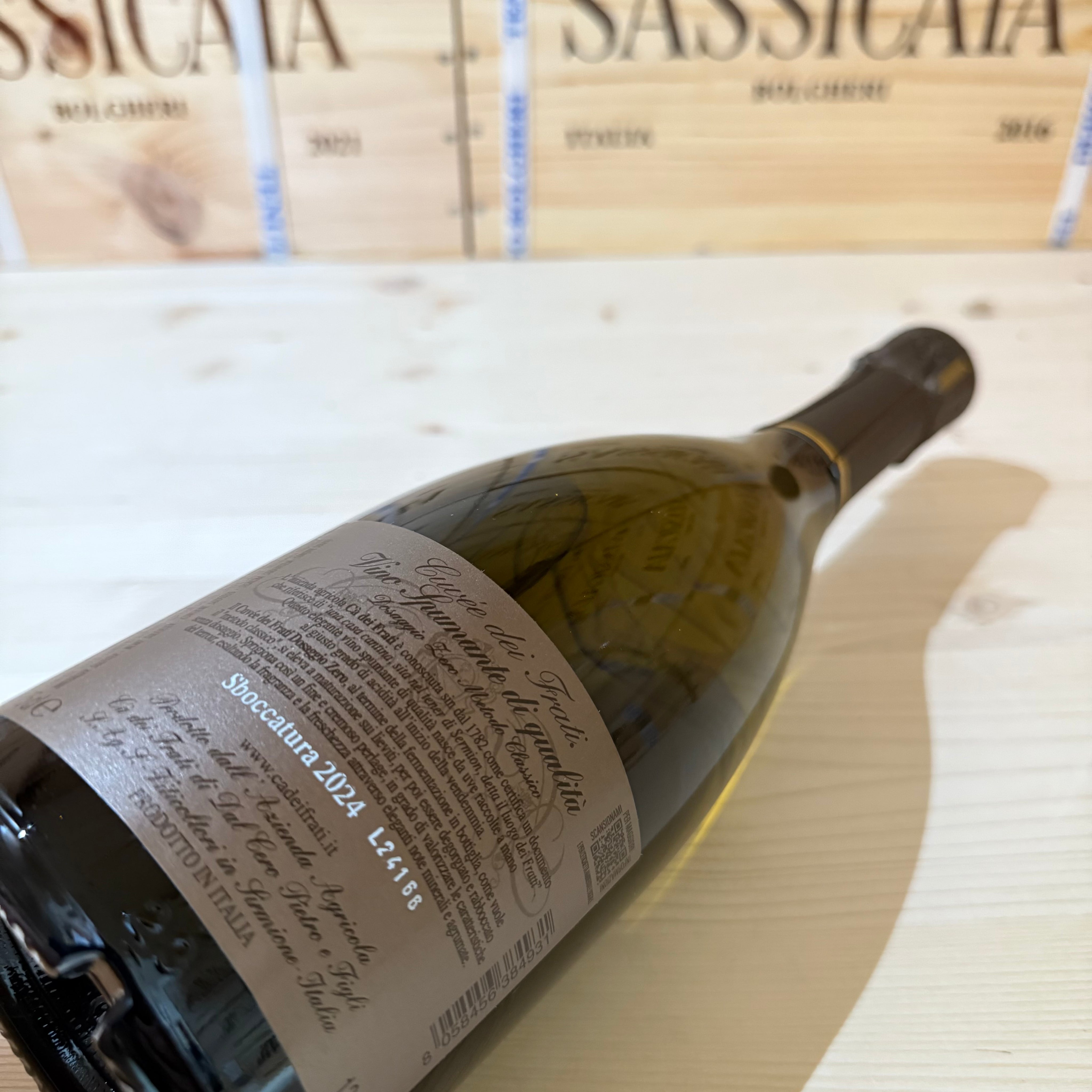 Ca dei Frati Cuvee dei Frati Dosaggio Zero Spumante Metodo Classico