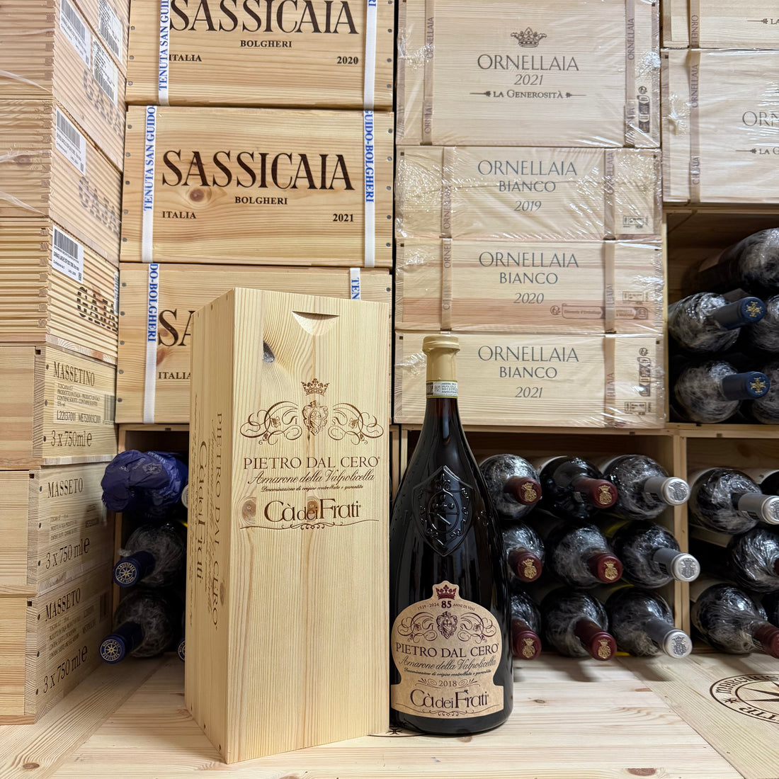 Ca dei Frati Pietro Dal Cero Amarone della Valpolicella DOCG 2018 Magnum in Cassa Legno