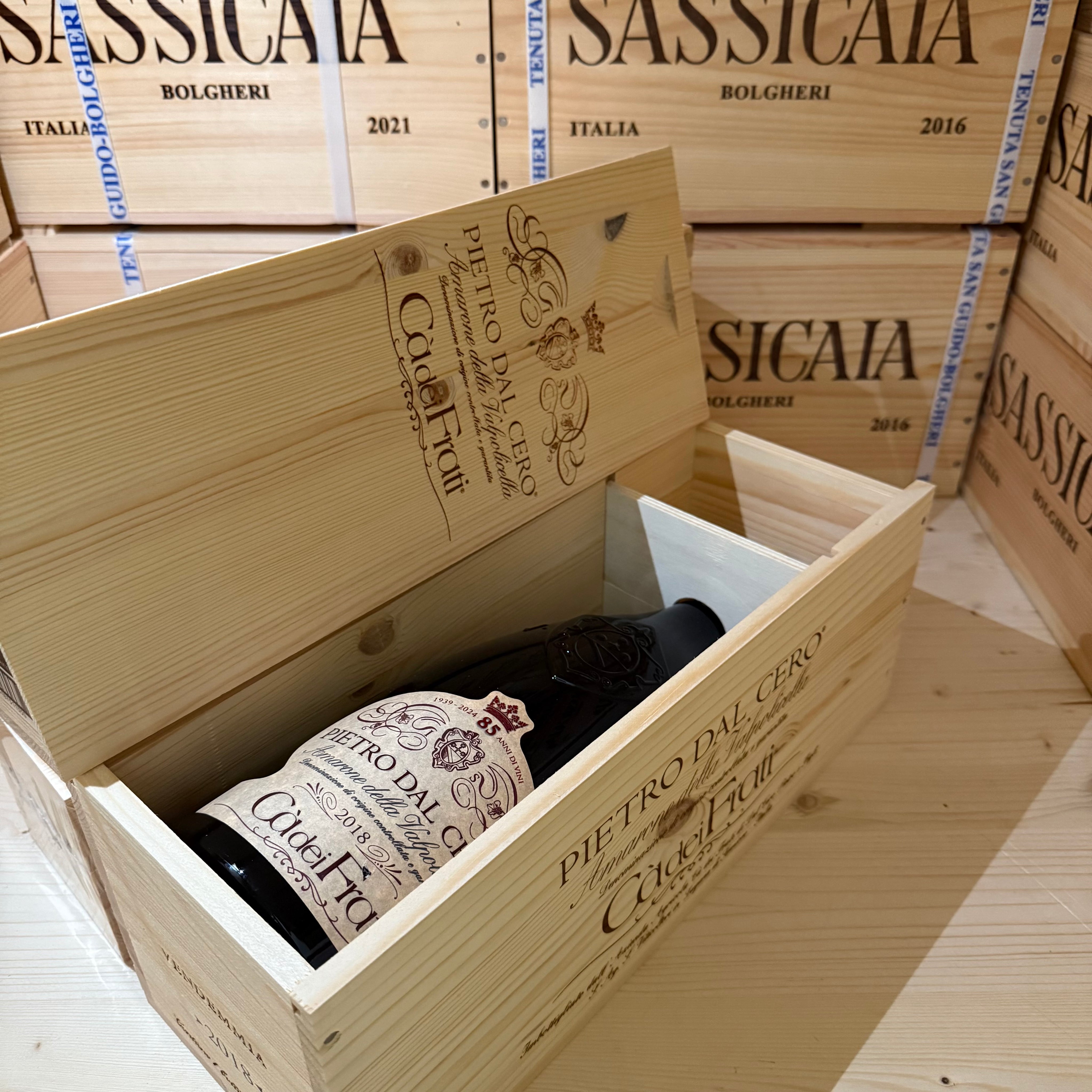 Ca dei Frati Pietro Dal Cero Amarone della Valpolicella DOCG 2018 Magnum in Cassa Legno