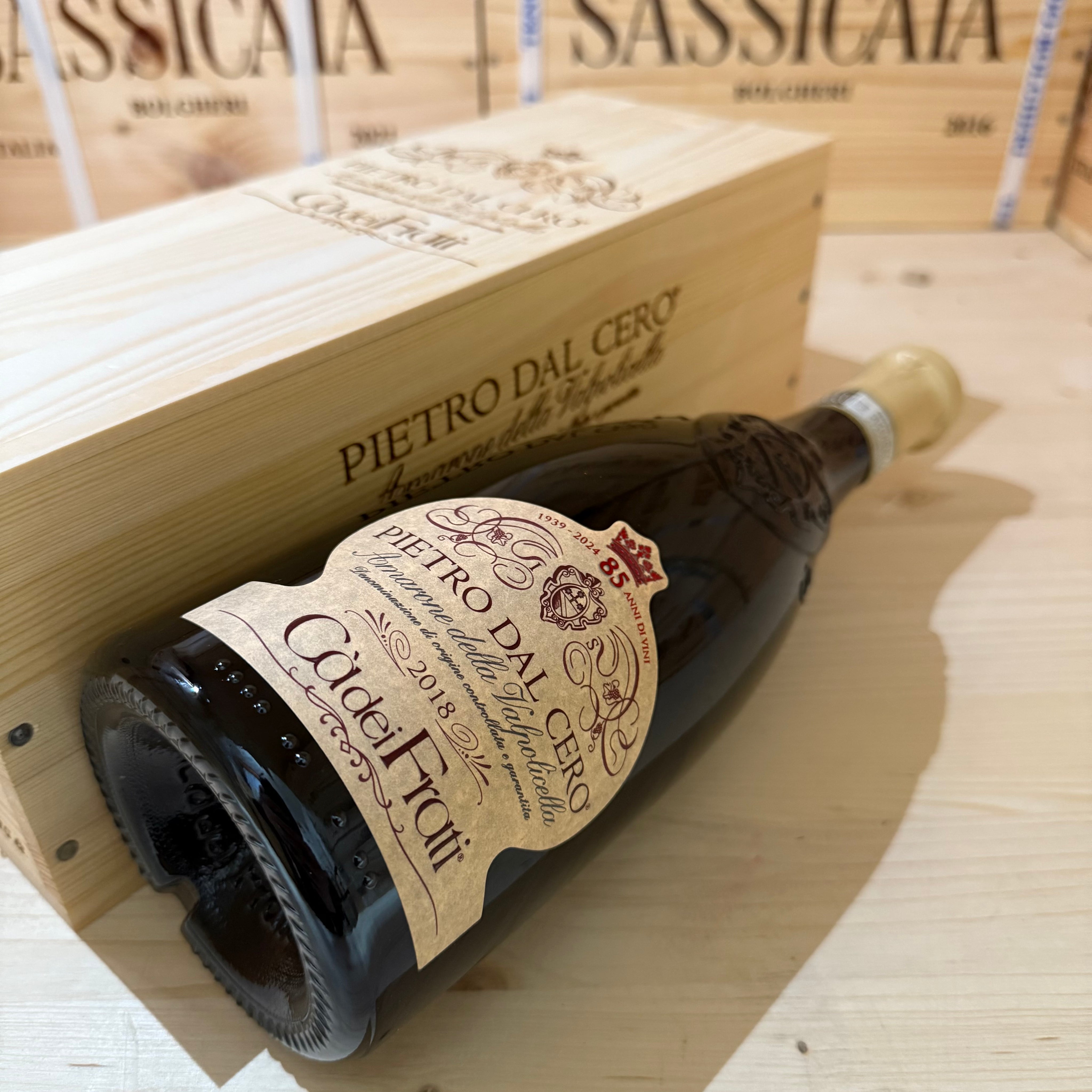 Ca dei Frati Pietro Dal Cero Amarone della Valpolicella DOCG 2018 in Cassa Legno