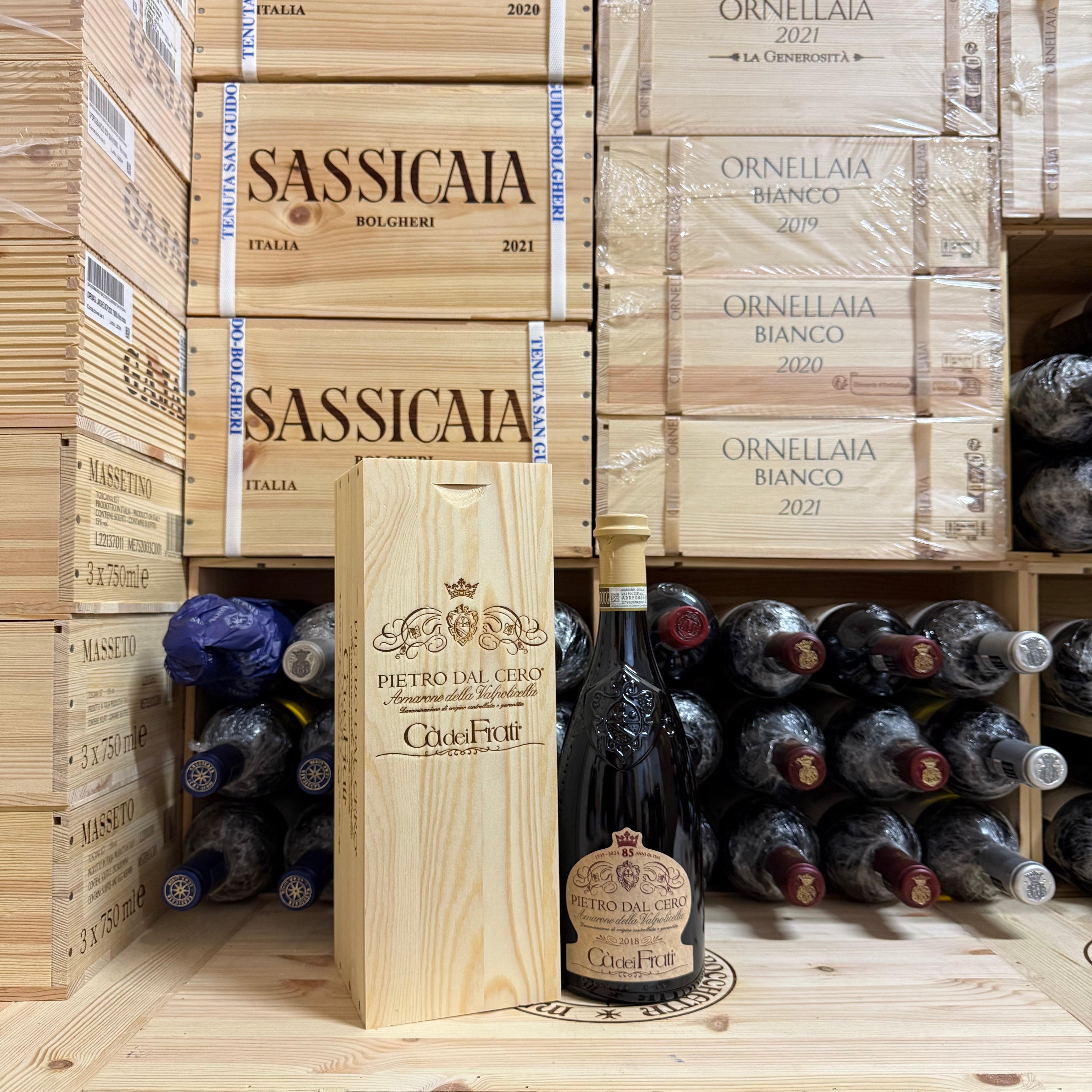 Ca dei Frati Pietro Dal Cero Amarone della Valpolicella DOCG 2018 in Cassa Legno