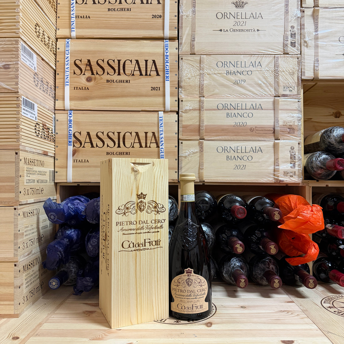 Ca dei Frati Pietro Dal Cero Amarone della Valpolicella DOCG 2019 in Cassa Legno
