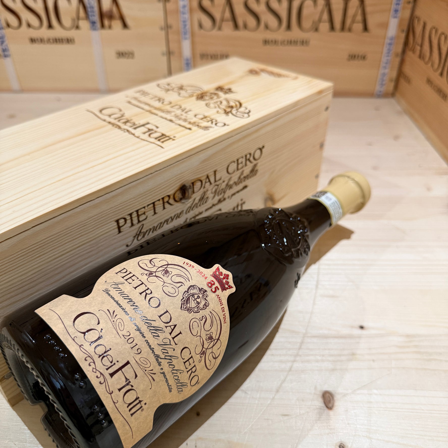 Ca dei Frati Pietro Dal Cero Amarone della Valpolicella DOCG 2019 in Cassa Legno