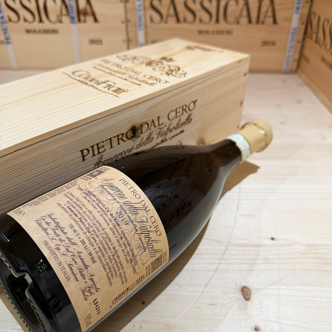 Ca dei Frati Pietro Dal Cero Amarone della Valpolicella DOCG 2019 in Cassa Legno