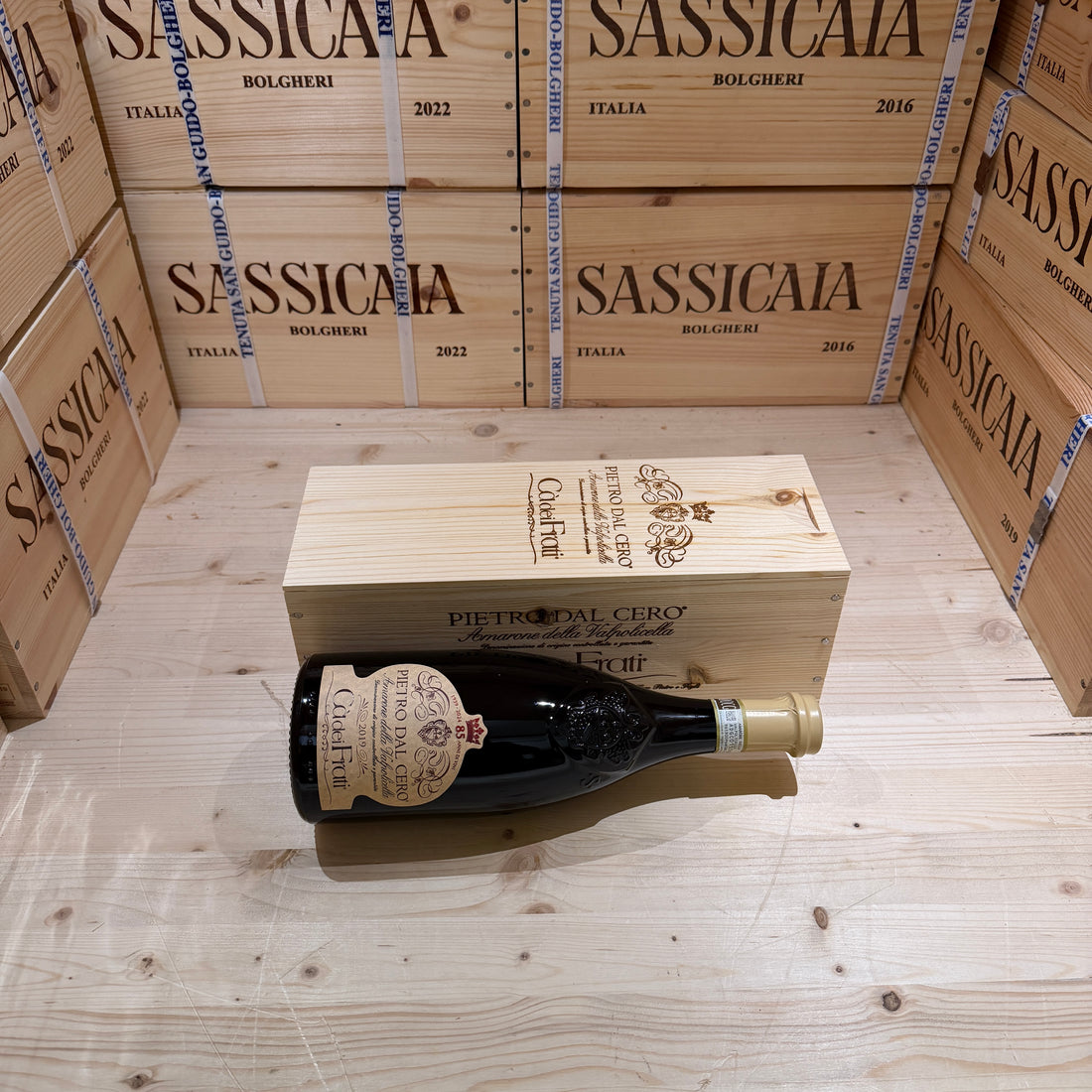 Ca dei Frati Pietro Dal Cero Amarone della Valpolicella DOCG 2019 in Cassa Legno