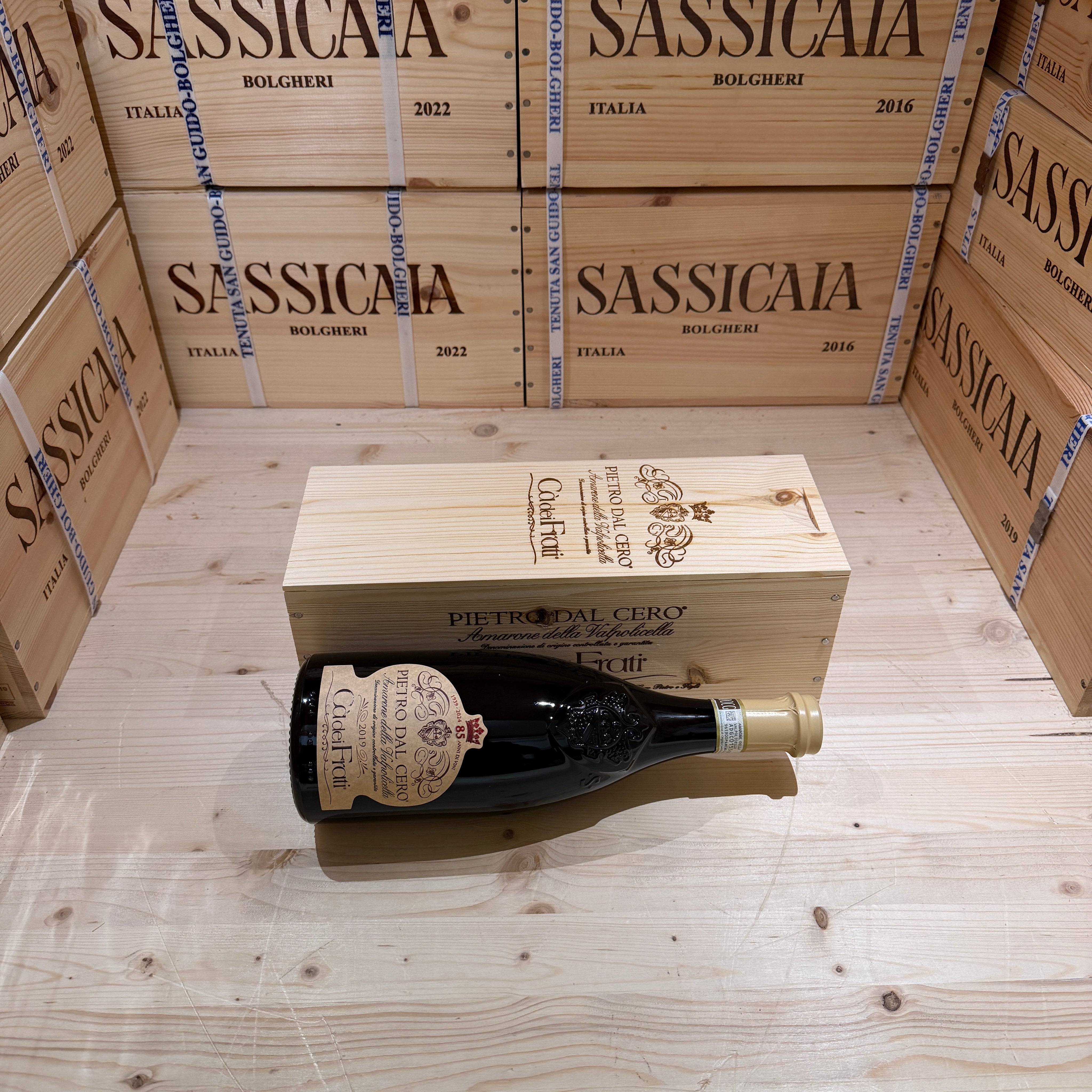 Ca dei Frati Pietro Dal Cero Amarone della Valpolicella DOCG 2019 in Cassa Legno