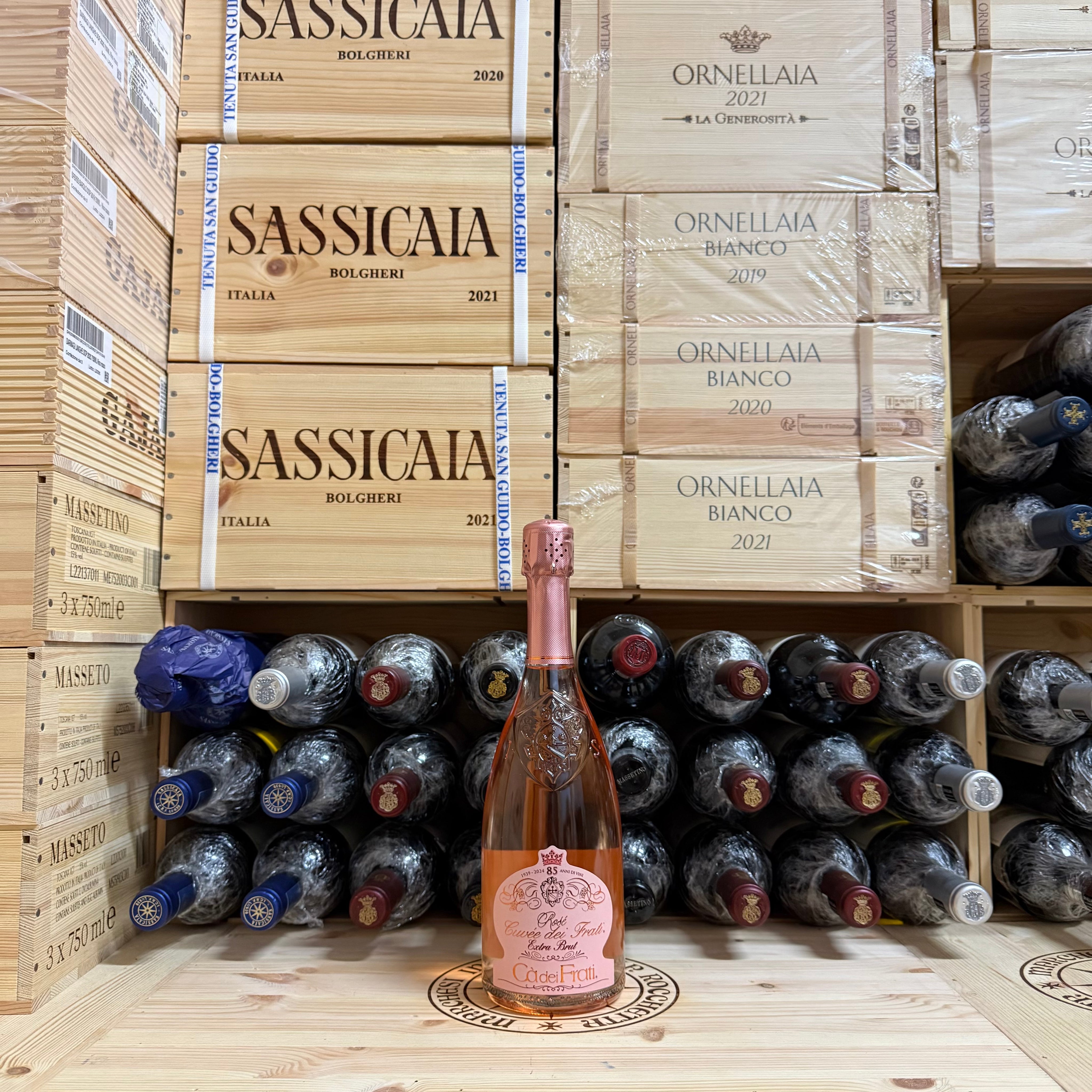 Ca dei Frati Rosé Cuvee dei Frati Extra Brut Spumante Metodo Classico