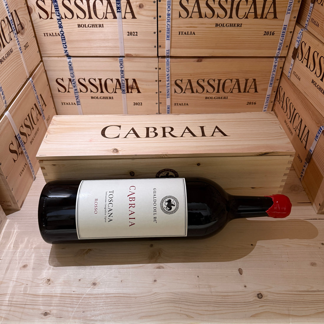 Cabraia 2020 Jeroboam Toscana Rosso IGT Gualdo del Re - in Cassa Legno