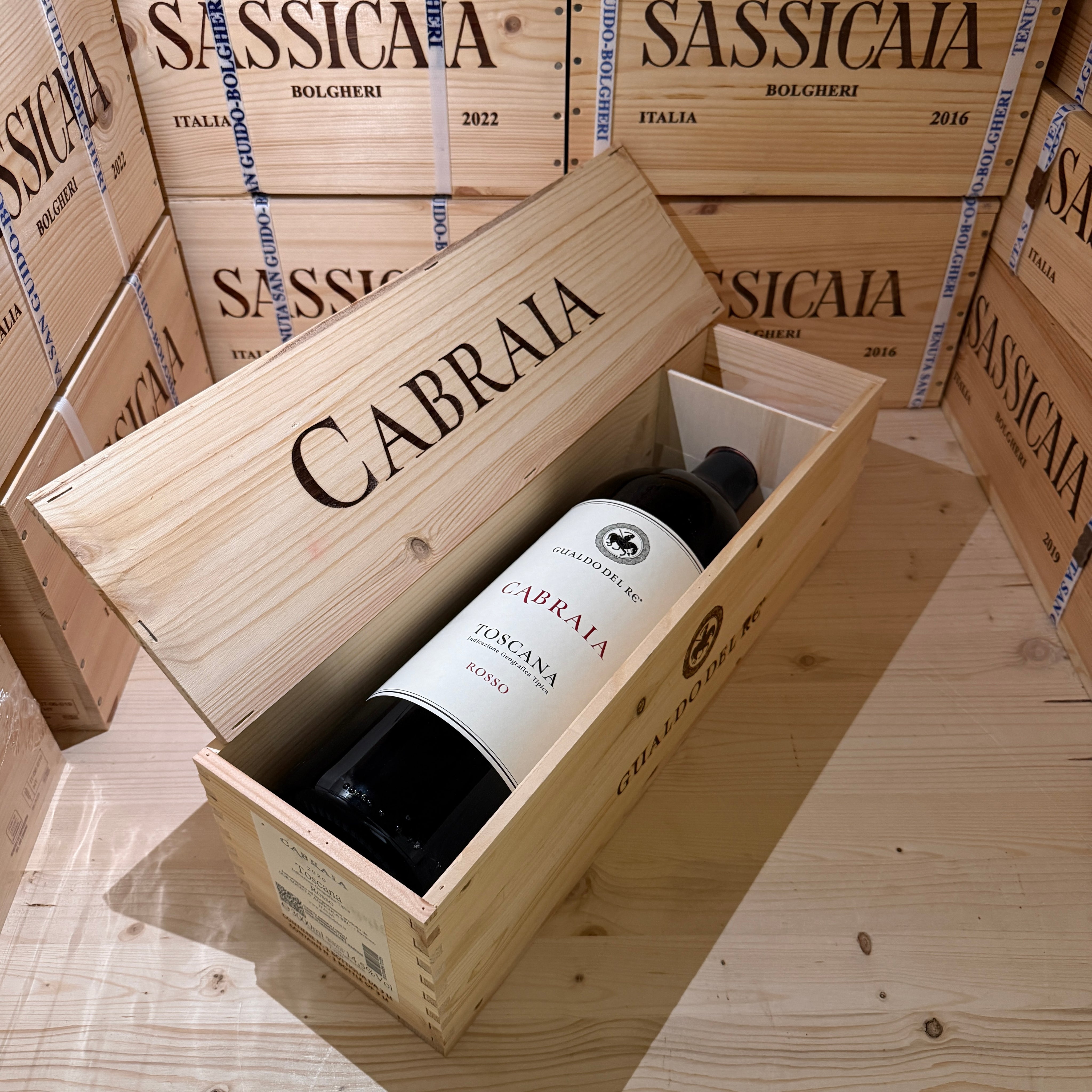 Cabraia 2020 Jeroboam Toscana Rosso IGT Gualdo del Re - in Cassa Legno
