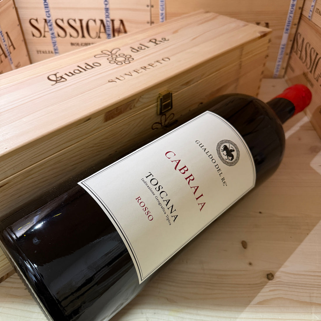 Cabraia 2020 McKenzie 5 Litri Toscana Rosso IGT Gualdo del Re - in Cassa Legno