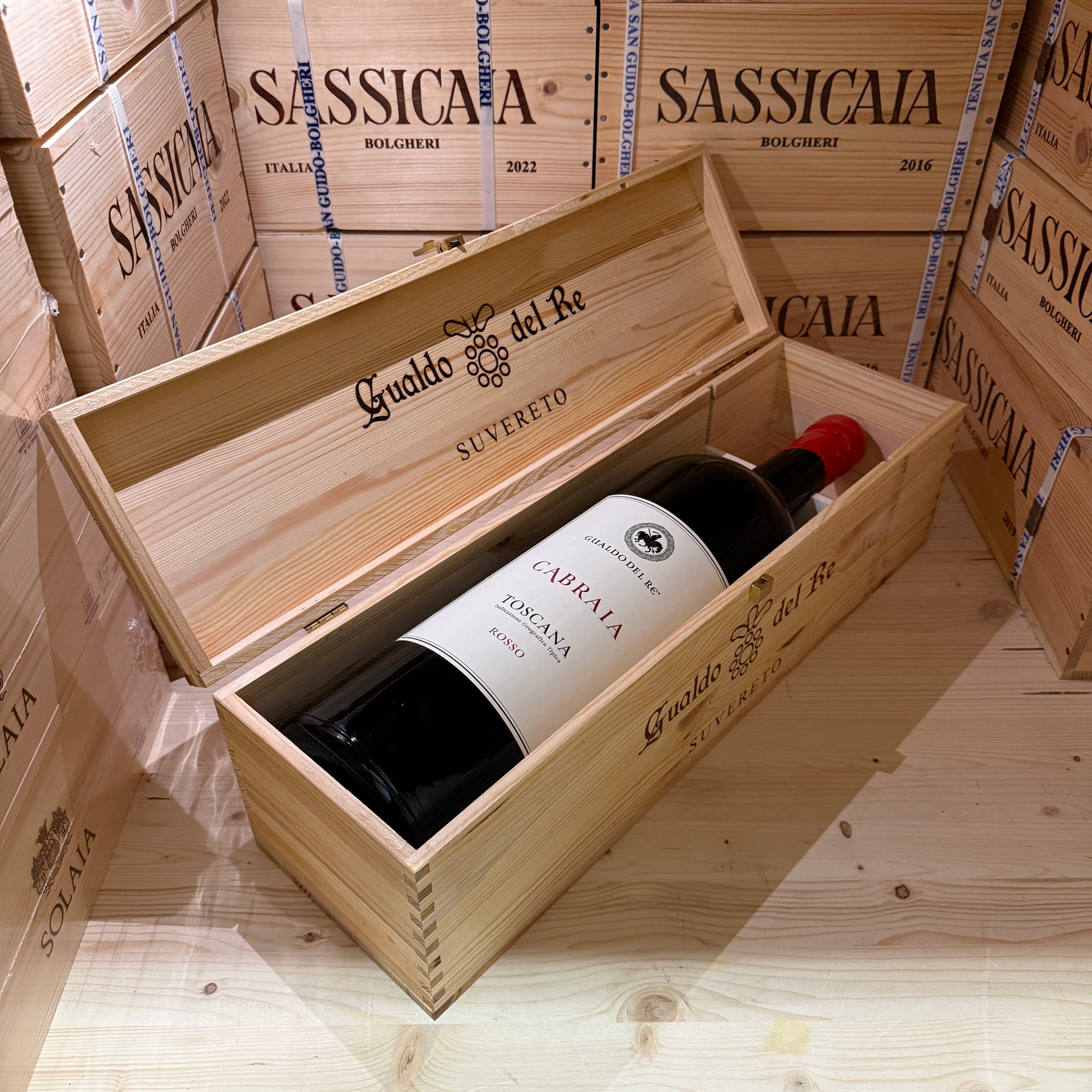 Cabraia 2020 McKenzie 5 Litri Toscana Rosso IGT Gualdo del Re - in Cassa Legno